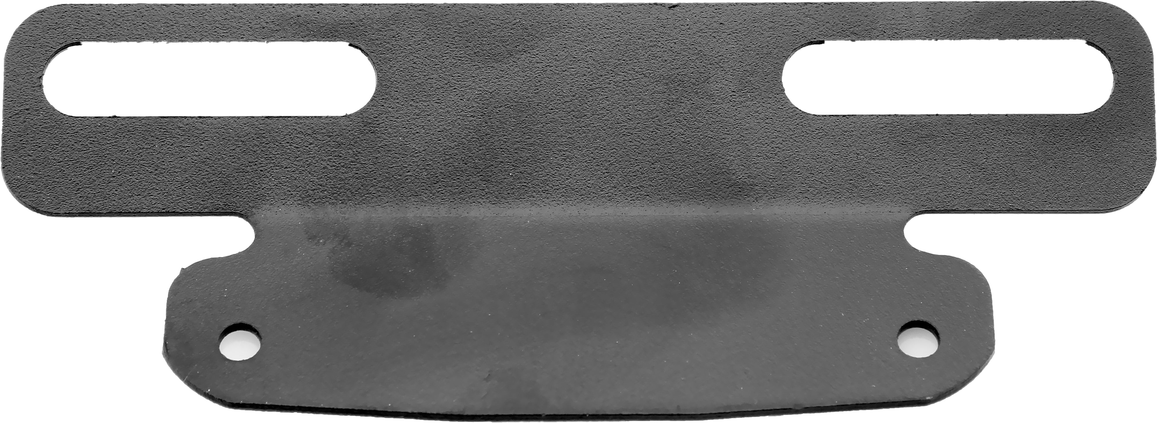 Kennzeichenhalterung - Passende Halterung für das Nummernschild Kompatibel mit dem Modell SXT Grizzy Material: Eisen Farbton: Schwarz Maße: 140 x 55 mm (Länge x Breite) - von SXT-Scooters