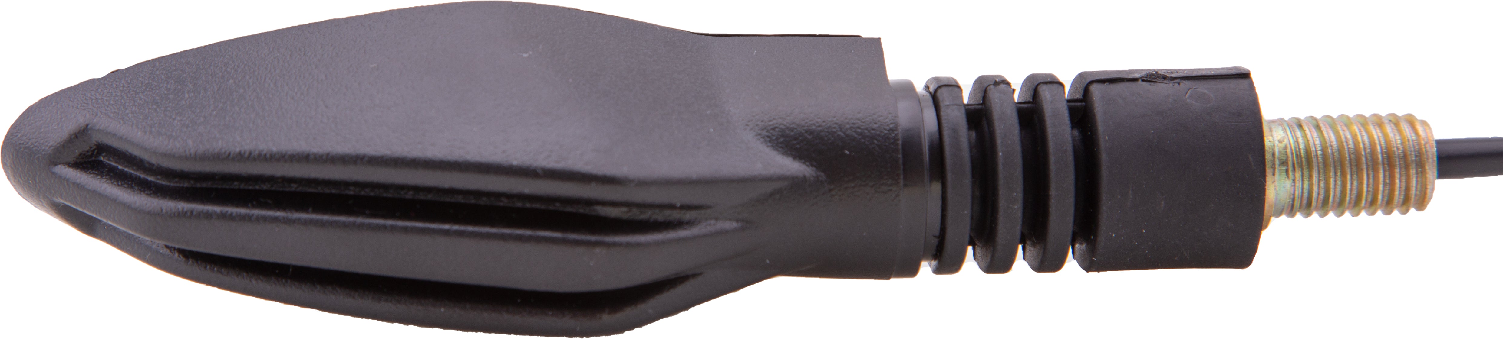 LED Blinker hinten - Passende Blinkeinheit für den hinteren Bereich Kompatibel mit dem Modell SXT Grizzy Ausgangsspannung: 12V Leistung: 1W Linke und rechte Seite sind separat bestellbar 2-polige Steckverbindung Maße (ohne Kabel): 130 x 30 x 35 mm (Länge