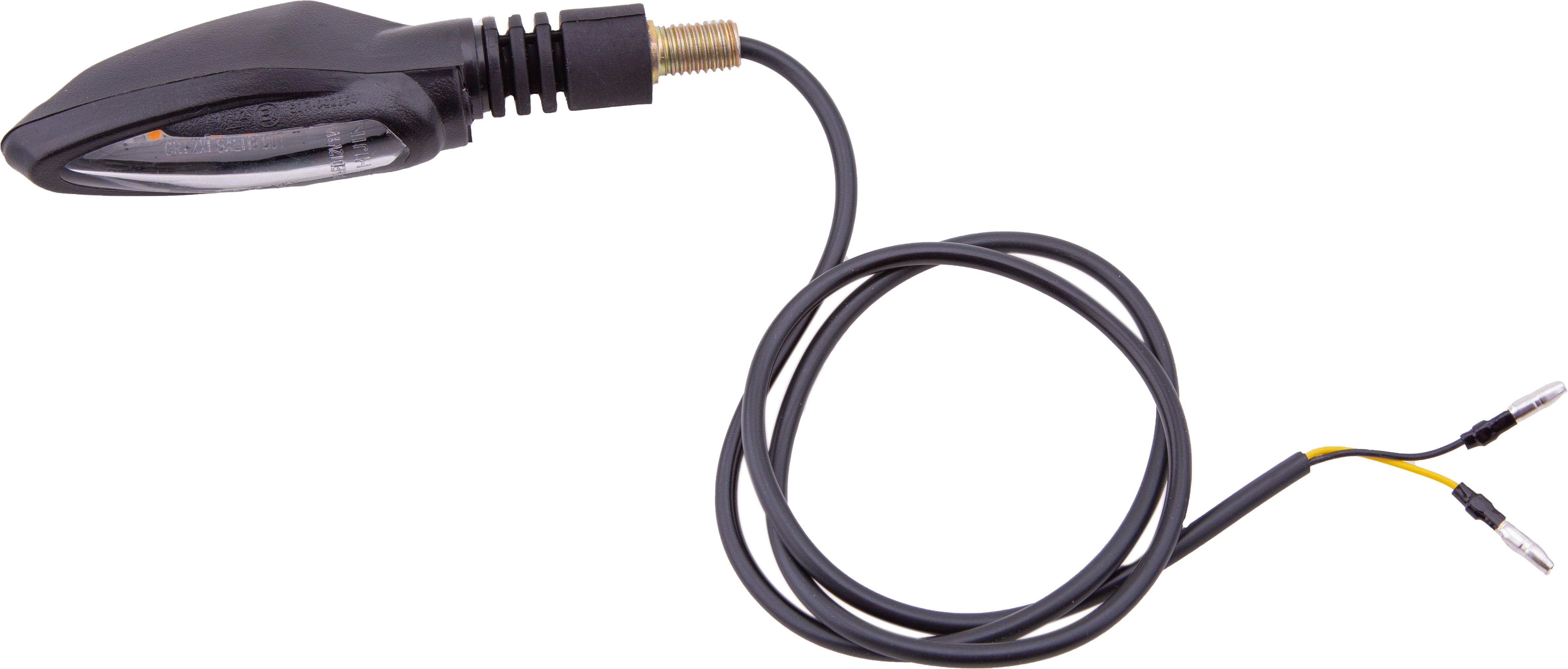 LED Blinker vorne - Passende Blinkeinheit für den Vorderbereich Kompatibel mit dem Modell SXT Grizzy Ausgangsspannung: 12V Leistung: 1W Linke und rechte Seite sind separat bestellbar 2-polige Steckverbindung Maße (ohne Kabel): 130 x 30 x 35 mm (Länge x Br