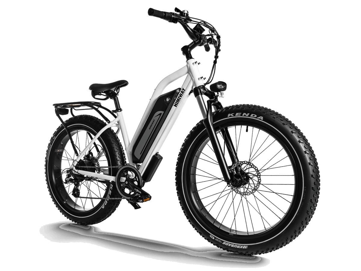 Cruiser E-Bike - Hohe Reichweite von bis zu 96 km für lange Fahrten ohne häufiges Aufladen. Robuste 26-Zoll-Fettreifen für außergewöhnliche Traktion und Stabilität auf jedem Terrain. Leistungsstarker 250-W-Motor für mühelose Bewältigung verschiedenster Ge