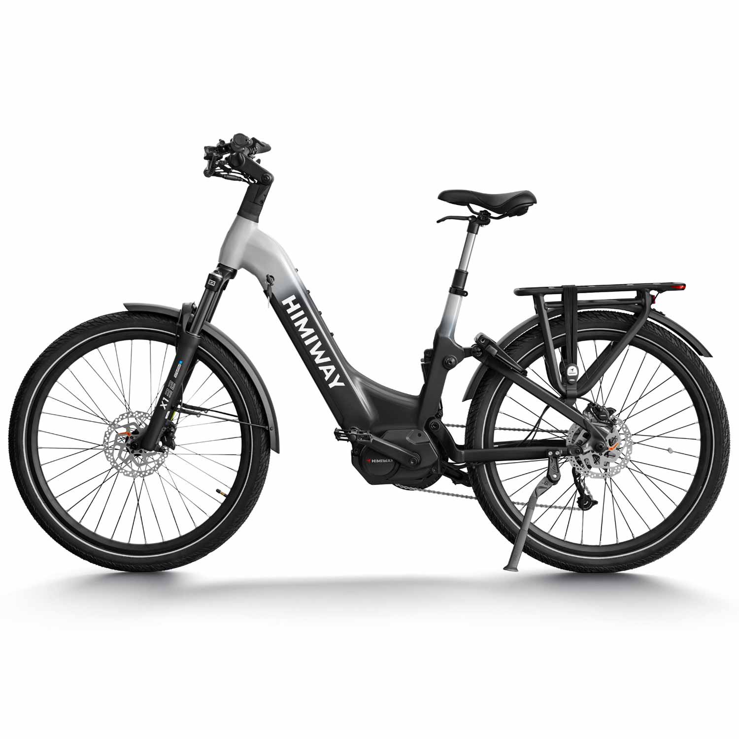 A7 Pro E-Bike - 250W Mittelmotor: Starker Antrieb mit 120 Nm Drehmoment. 720Wh LG-Akku: Reichweite bis zu 80 km. Shimano Scheibenbremsen: Zuverlässige, wartungsarme Bremsen. Komfort: SR-SUNTOUR Federung, ergonomischer Sattel. Sicherheit: 48V LED-Beleuchtu