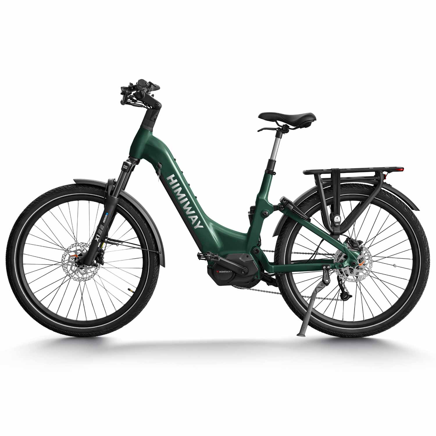 A7 Pro E-Bike - 250W Mittelmotor: Starker Antrieb mit 120 Nm Drehmoment. 720Wh LG-Akku: Reichweite bis zu 80 km. Shimano Scheibenbremsen: Zuverlässige, wartungsarme Bremsen. Komfort: SR-SUNTOUR Federung, ergonomischer Sattel. Sicherheit: 48V LED-Beleuchtu