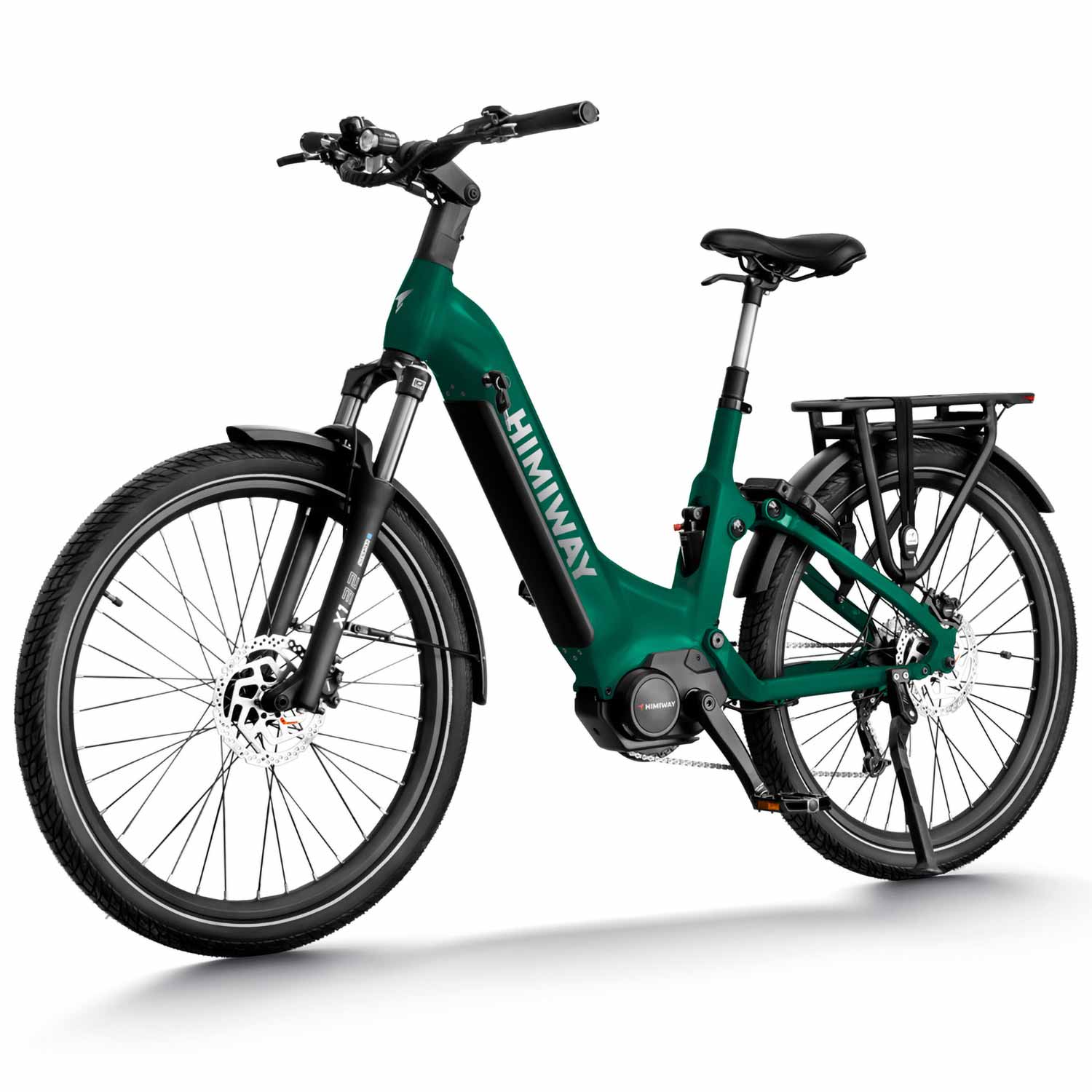 A7 Pro E-Bike - 250W Mittelmotor: Starker Antrieb mit 120 Nm Drehmoment. 720Wh LG-Akku: Reichweite bis zu 80 km. Shimano Scheibenbremsen: Zuverlässige, wartungsarme Bremsen. Komfort: SR-SUNTOUR Federung, ergonomischer Sattel. Sicherheit: 48V LED-Beleuchtu