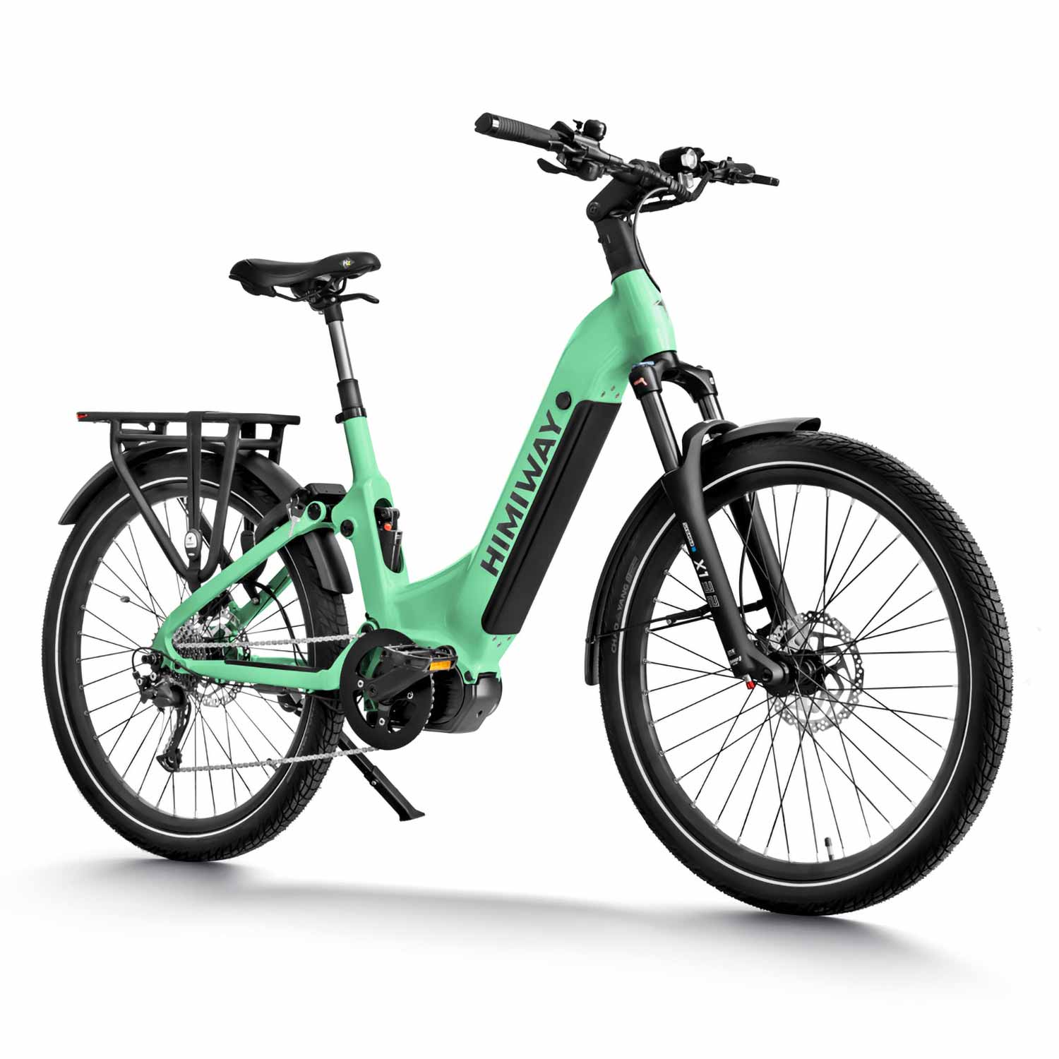 A7 Pro E-Bike - 250W Mittelmotor: Starker Antrieb mit 120 Nm Drehmoment. 720Wh LG-Akku: Reichweite bis zu 80 km. Shimano Scheibenbremsen: Zuverlässige, wartungsarme Bremsen. Komfort: SR-SUNTOUR Federung, ergonomischer Sattel. Sicherheit: 48V LED-Beleuchtu