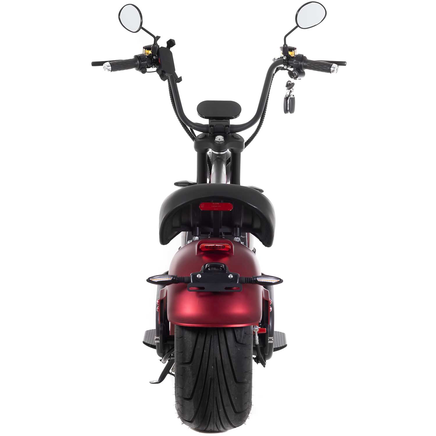 Grizzy E-Chooper - Kraftvoller 2700 W Motor: Bietet starke Beschleunigung und meistert mühelos auch steile Straßen. Hohe Reichweite von bis zu 70 km: Ideal für längere Fahrten ohne Zwischenladung. Herausnehmbarer Akku: Ermöglicht einfaches Aufladen zu Hau