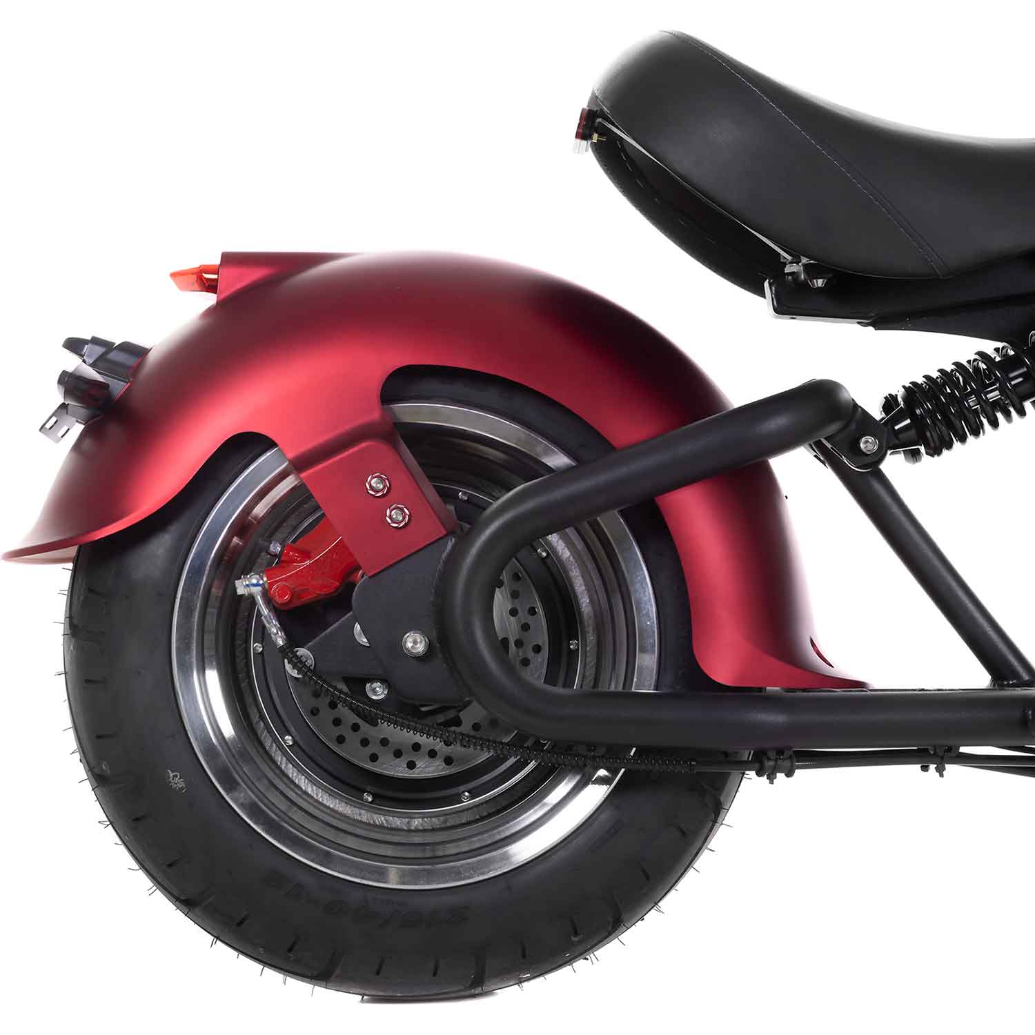Grizzy E-Chooper - Kraftvoller 2700 W Motor: Bietet starke Beschleunigung und meistert mühelos auch steile Straßen. Hohe Reichweite von bis zu 70 km: Ideal für längere Fahrten ohne Zwischenladung. Herausnehmbarer Akku: Ermöglicht einfaches Aufladen zu Hau