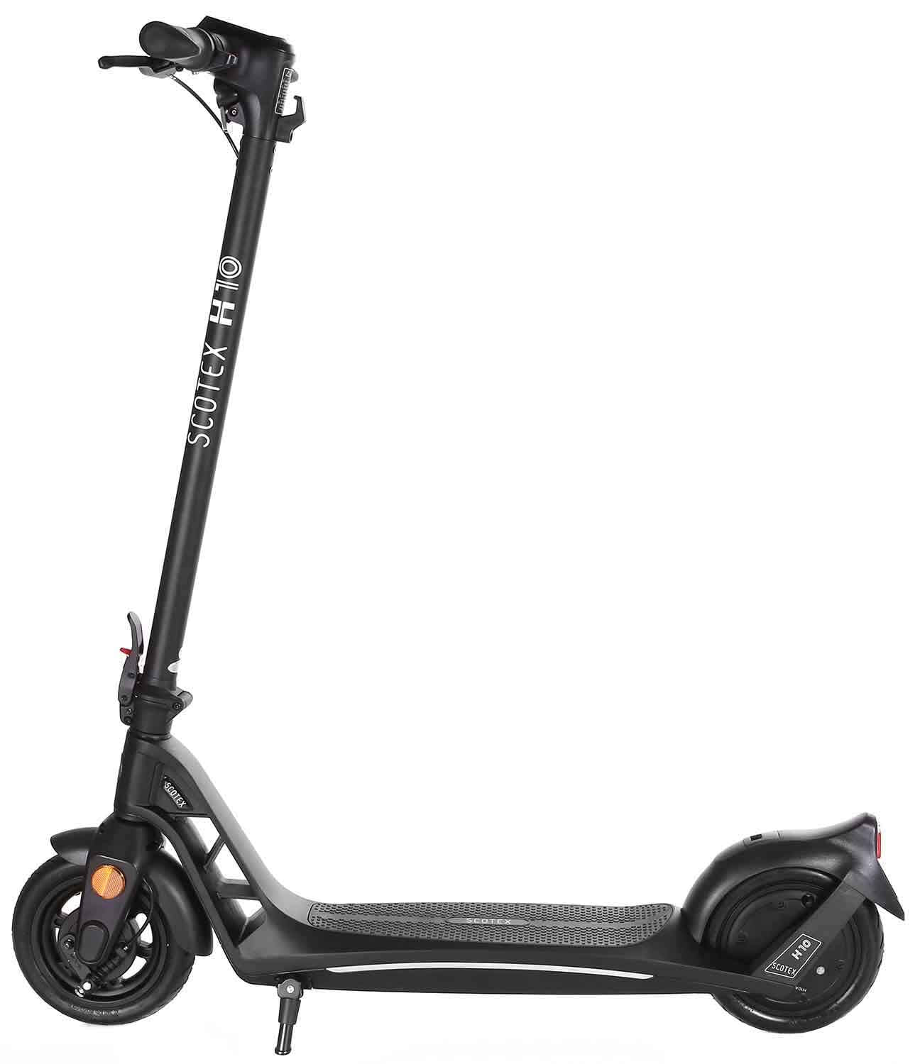 H10 eKFV E-Scooter - Straßenzugelassen für den Stadtverkehr Leicht & faltbar für Flexibilität 30 km Reichweite für längere Strecken 340-Watt Motor für effizientes Fahren 20 km/h Höchstgeschwindigkeit 3,5 Std Ladezeit für schnelle Nutzung Robuster Rahmen f
