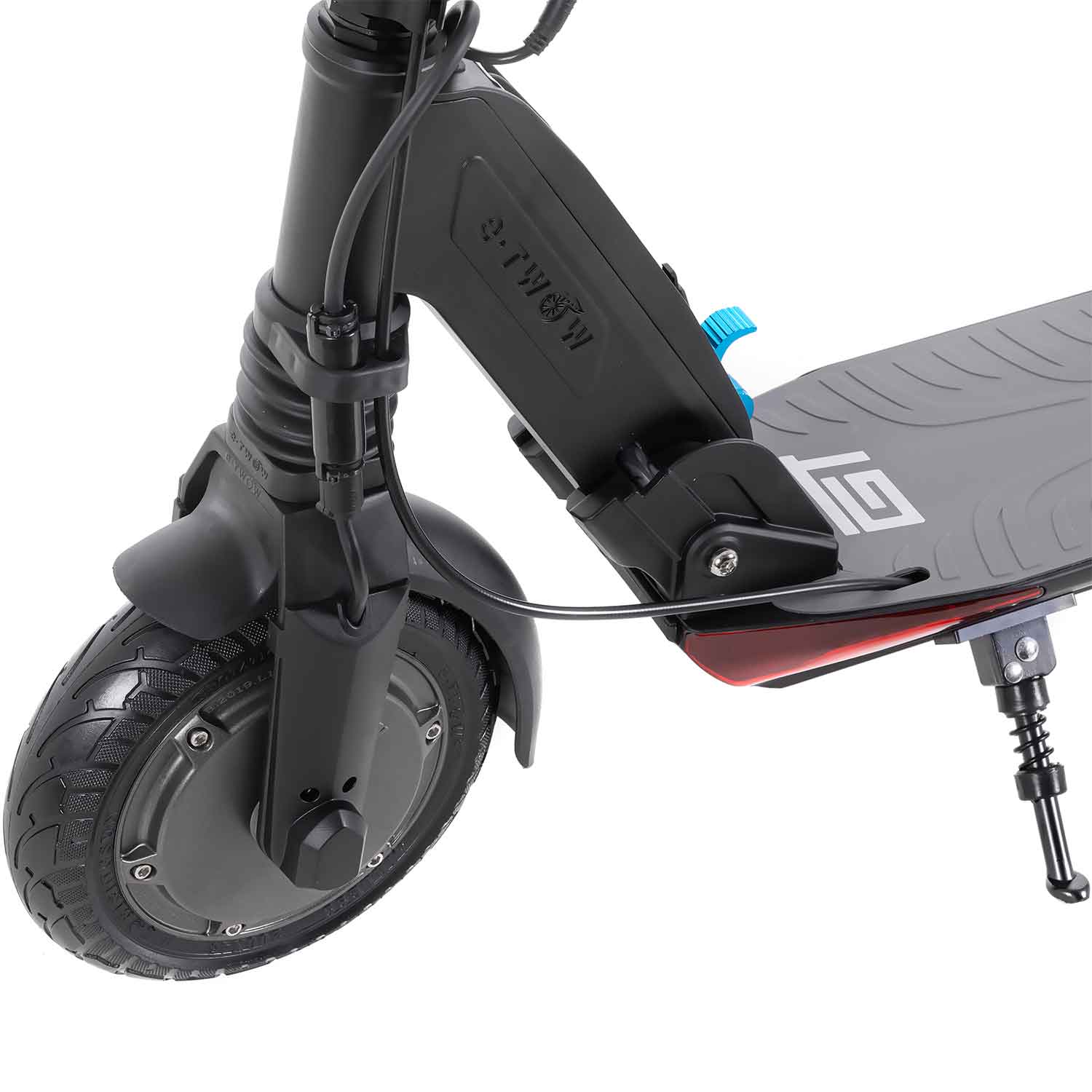 Light GT E-Scooter - Hohe Reichweite von bis zu 50 km: Ideal für ausgedehnte Erkundungen auf privaten Wegen. Schnelle Höchstgeschwindigkeit von 40 km/h: Spart Zeit und ermöglicht schnelles Fortbewegen. Leichte und faltbare Bauweise (11,9 kg): Einfach zu t