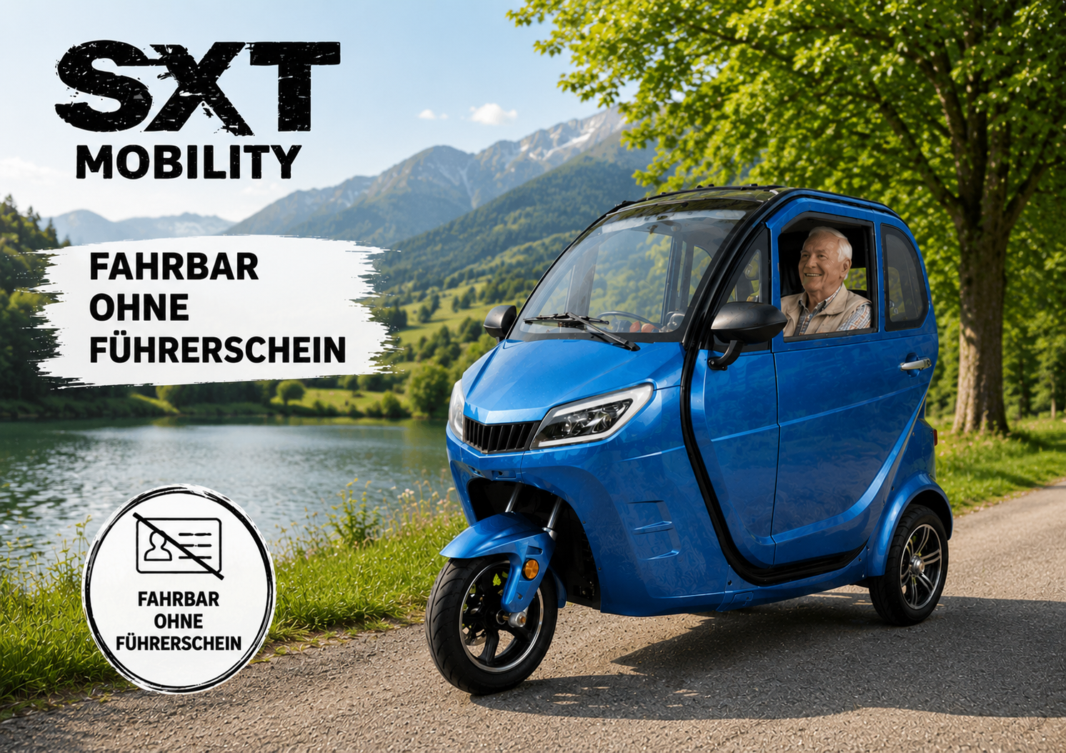 SXT Cruise E-Kabinenroller | führerscheinfrei