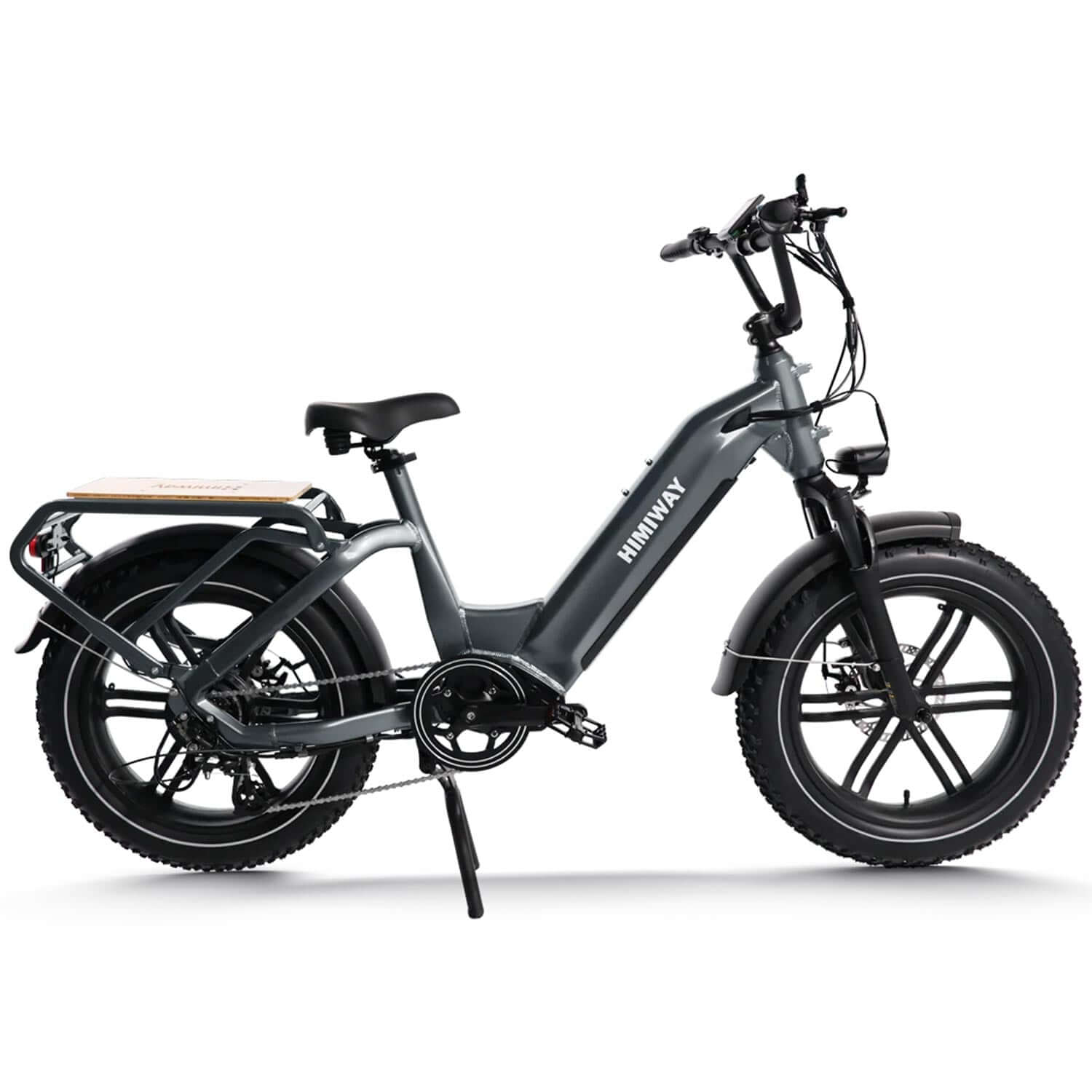 Big Dog E-Bike - Hohe Tragfähigkeit (220 kg) für schwere Lasten. Lange Reichweite (bis zu 128 km) für ausgedehnte Fahrten. Leistungsstarker 750W Motor für mühelose Steigungen. Robustes, wettergeschütztes Design für Langlebigkeit. Hydraulische Bremsen für