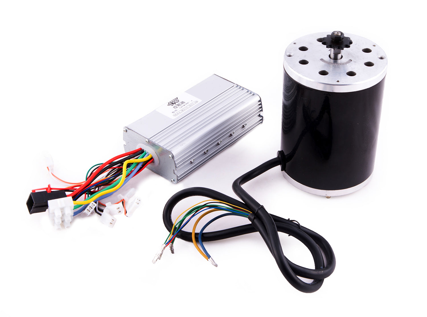 Tuning Kit 48V 1600W bürstenloser Motor inkl. Steuergerät - Tuning Set - bestehend aus 48V 1600 Watt bürstenloser Motor und 48V 1600 Watt Steuergerät durch das Tuning Set wird die Beschleunigung erheblich verbessert die Spitzengeschwindigkeit beträgt bis