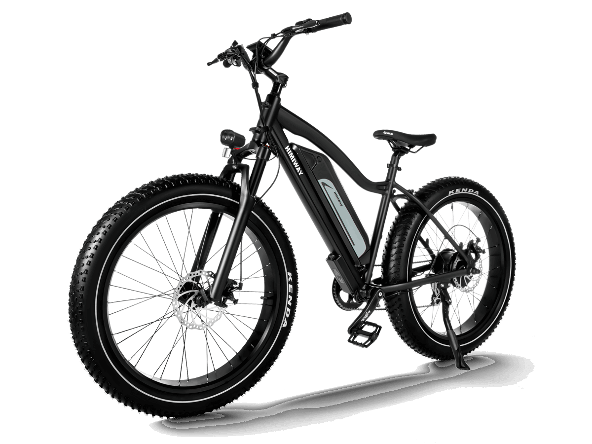 Cruiser E-Bike - Hohe Reichweite von bis zu 96 km für lange Fahrten ohne häufiges Aufladen. Robuste 26-Zoll-Fettreifen für außergewöhnliche Traktion und Stabilität auf jedem Terrain. Leistungsstarker 250-W-Motor für mühelose Bewältigung verschiedenster Ge