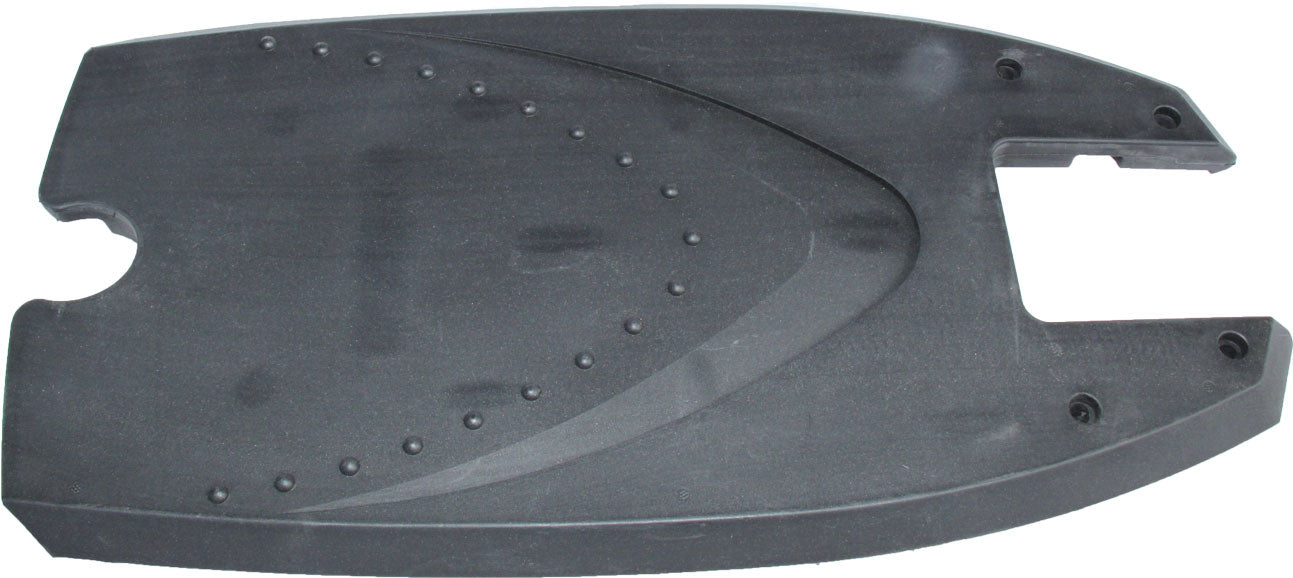 Trittbrett XL (Kunststoff schwarz) - Trittbrett schwarz aus Kunststoff Maße: ca. 52,5 x 28 x 3,0 cm Ersatzteil passend für verschiedene 48V Elektro Scooter - von SXT-Scooters