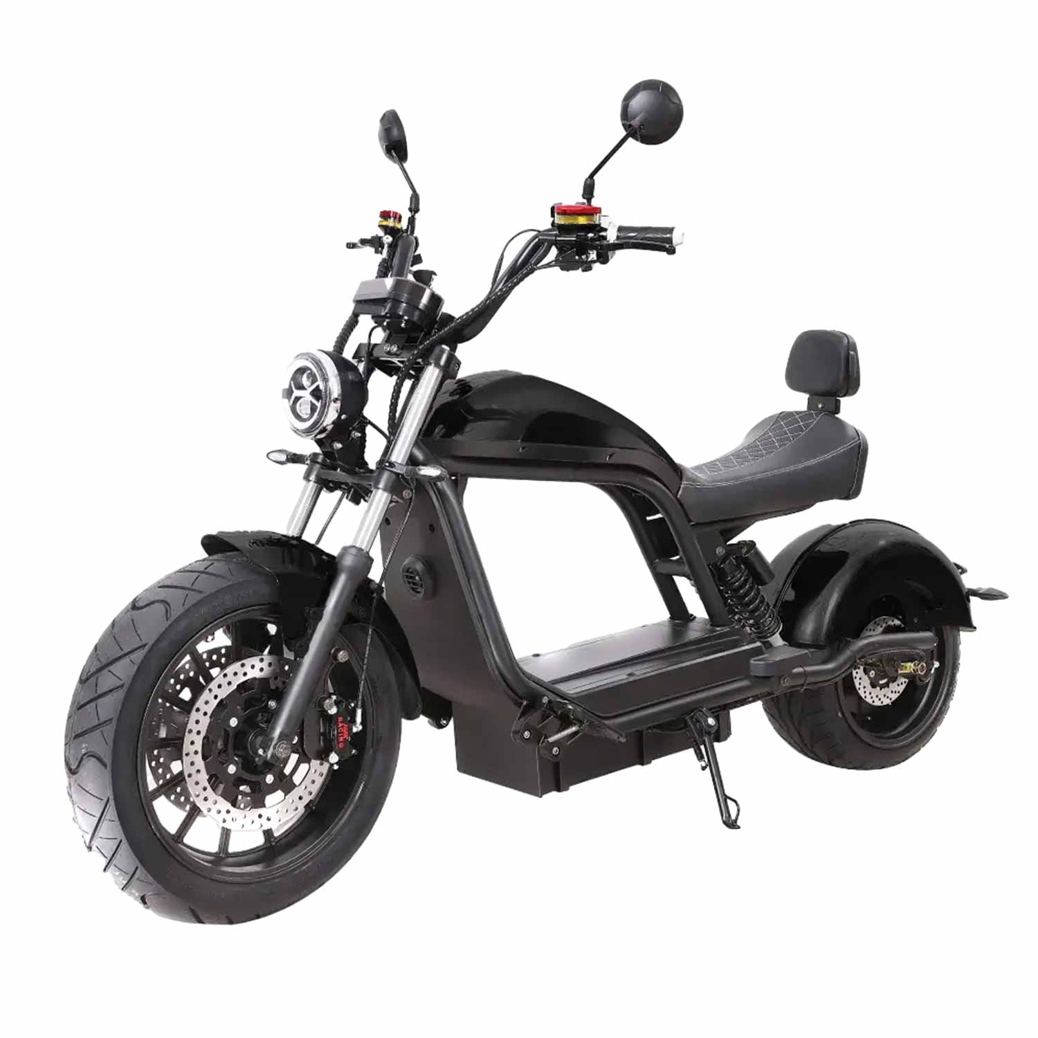 GEBRAUCHT - Chopper XL PRO - Schwarz Matt - Lithium 45 Ah - Der Roller stammt aus einer Kundenrücksendung und befindet sich in einem guten technischen und optischen Zustand. Entdecke den Chopper XL PRO Elektroroller – die ultimative Lösung für moderne Mob