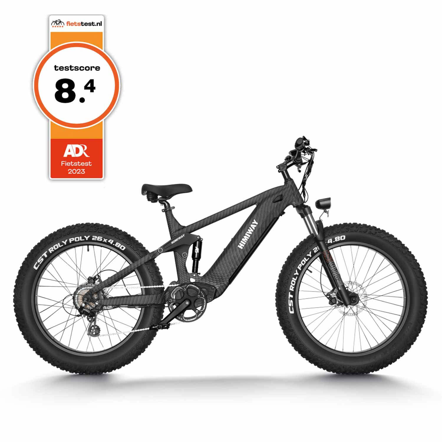D7 Cobra Fully E-Mountainbike - Leistungsstarke Vollfederung – Komfortable Fahrten auf unebenem Gelände. 26" x 4.8" Superbreitreifen – Exzellenter Grip und Stabilität auf allen Untergründen. Lange Akkulaufzeit – Weite Strecken ohne häufiges Aufladen. Hohe