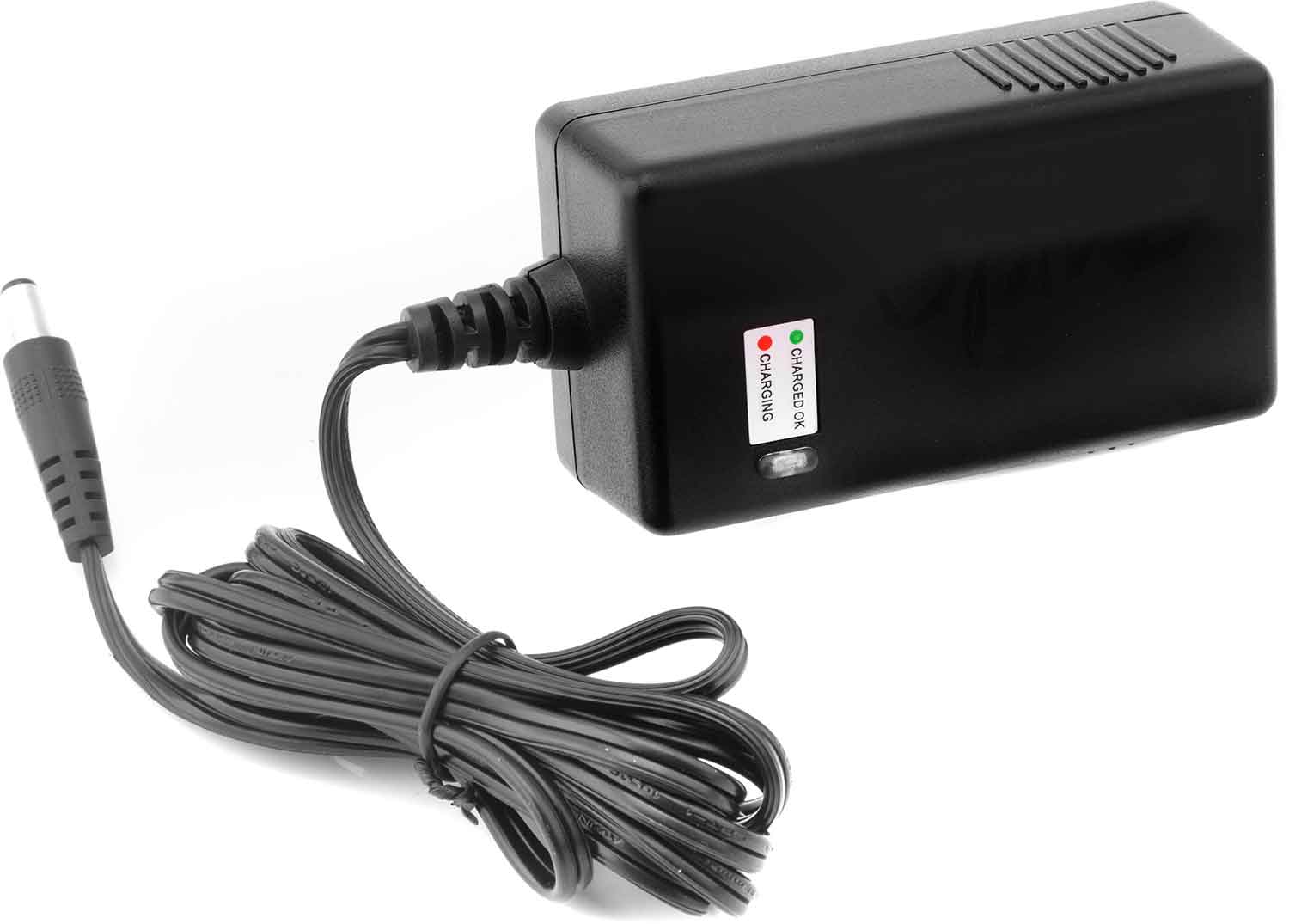 Ladegerät 24V 1,5A - Passendes Ladegerät für das Modell Scotex Spike Ausgangsspannung: 24V Ausgangsleistung: 1500mA Maße (ohne Kabel): 94 x 50 x 70 mm (Länge x Breite x Tiefe) Kabellänge: 180 cm - von SXT-Scooters