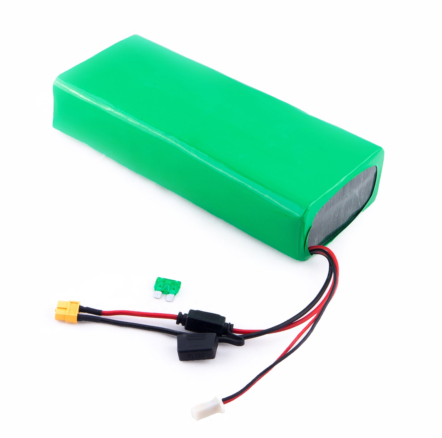 Lithium Akkupack 36V 12Ah Li-Ion - Lithium-Ion Batterie Pack Betriebsspannung 36 Volt Akkukapazität 12Ah 36V x 12Ah = 432 Wh Akkukapazität Mit dem Lithium Akku ist eine Reichweite von bis zu 30 km möglich Abmessungen: 265 x 110 x 60 mm (LxBxH) Gewicht: 2,