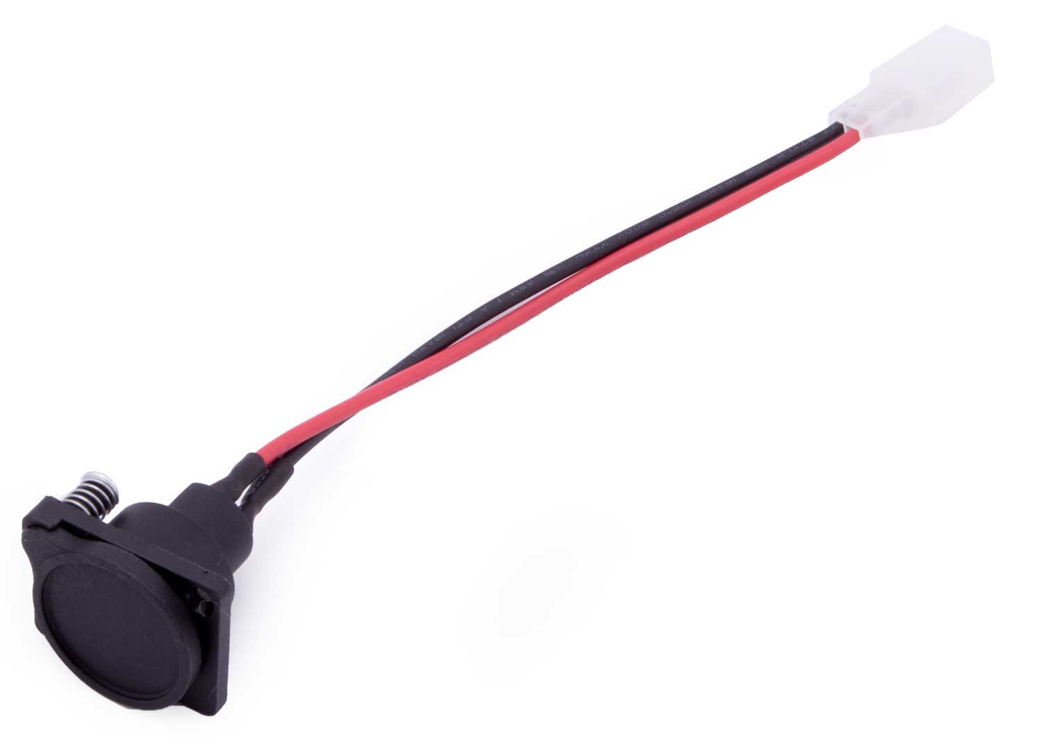 Verbindungskabel Batterie / Ladebuchse - Verbindungskabel Batterie/Ladebuchse inkl. Ladebuchse Durch die Ladebuchse ist es möglich den Akku direkt am Elektro Scooter zu laden Ersatzteil passend für Elektro Scooter mit Ladebuchse - von SXT-Scooters