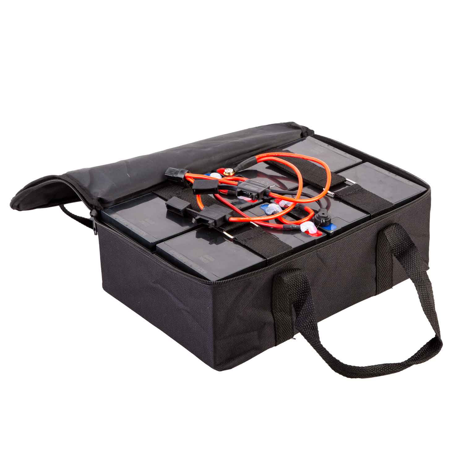 Bleiakku 48V 12Ah - SP0051.1 - mit schwarzem Stecker: passend für die Modelle SXT 1000XLEEC - Facelift und SXT Monster 2000W SP0051.2 - mit schwarzem Stecker und Doppelkabel mit 2 Sicherungskasten: passend für das Modell SXT 1600XL SP0051.3 - mit XT90 Ste