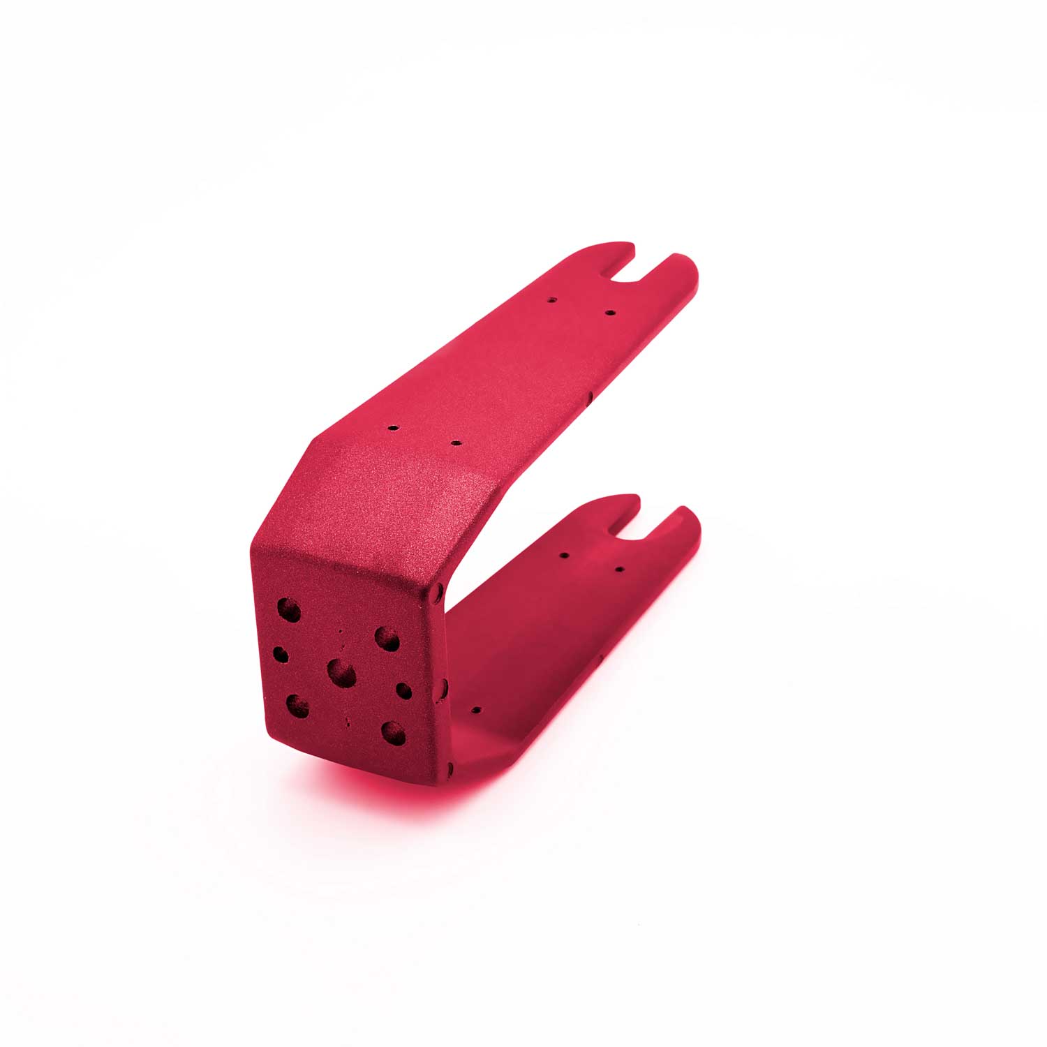 Gabel vorne - Passende Vorderradaufhängung für sämtliche SXT Light-Modelle (Ausnahme bildet die eKFV-Version) erhältlich in verschiedenen Farben Maße: 5,0 x 7,5 x 15,5 cm (Länge x Breite x Höhe) - von SXT-Scooters