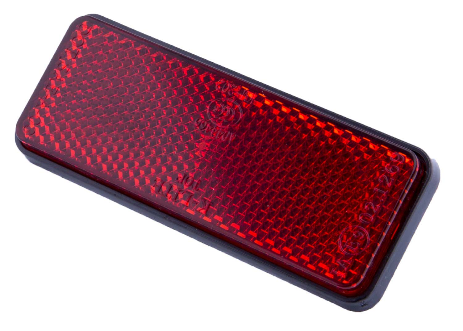 Reflektor - hinten - 1 Reflektor hinten rot inkl. Halterung zur Befestigung am Kennzeichenhalter der Reflektort ist ein passendes Ersatzteil für den SXT Raptor 1200 - von SXT-Scooters
