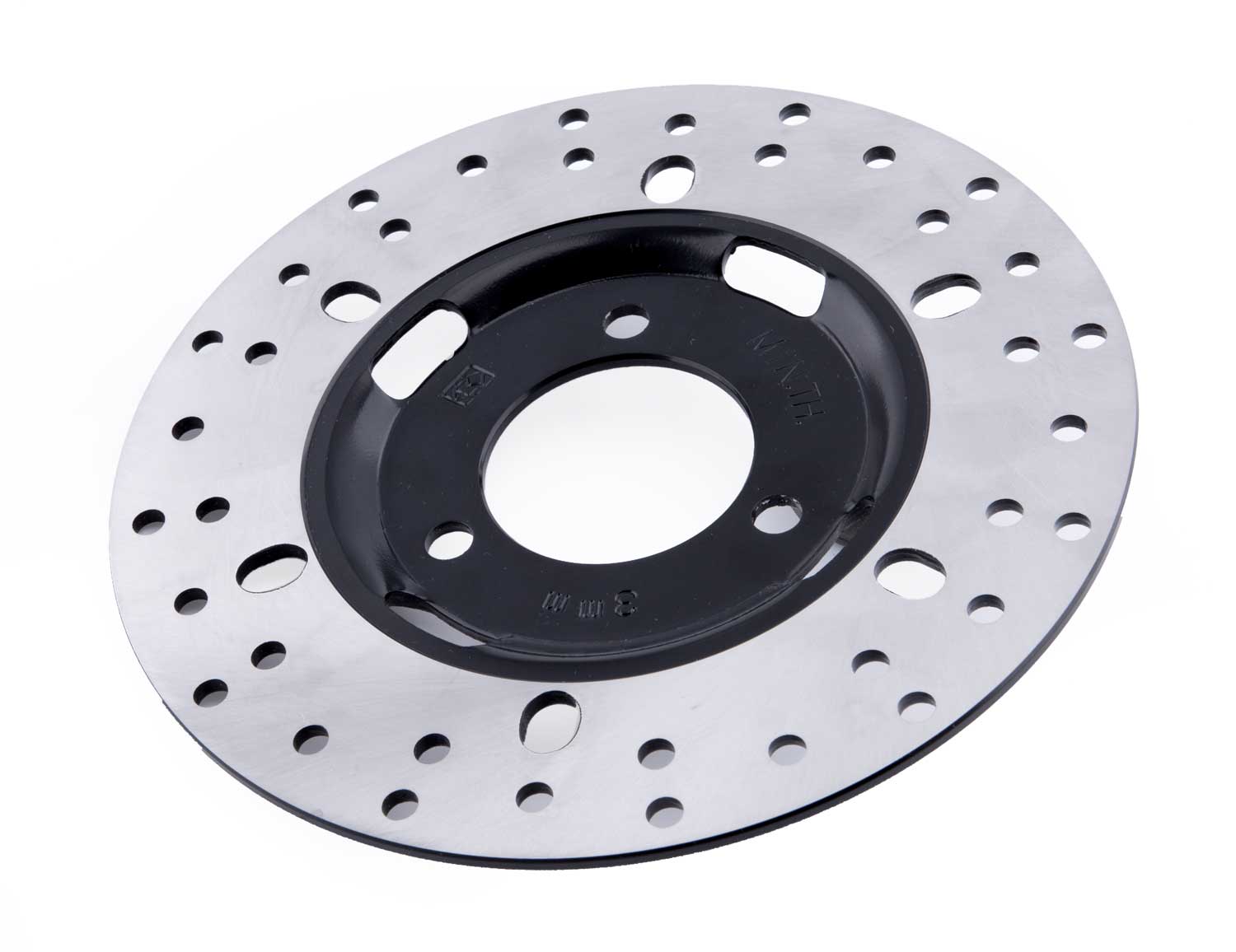 Bremsscheibe vorne - gelochte Bremsscheibe für Vorderrad Durchmesser 180 mm garantieren jederzeit perfekte Bremswirkung und Schutz vor Überhitzung - von SXT-Scooters