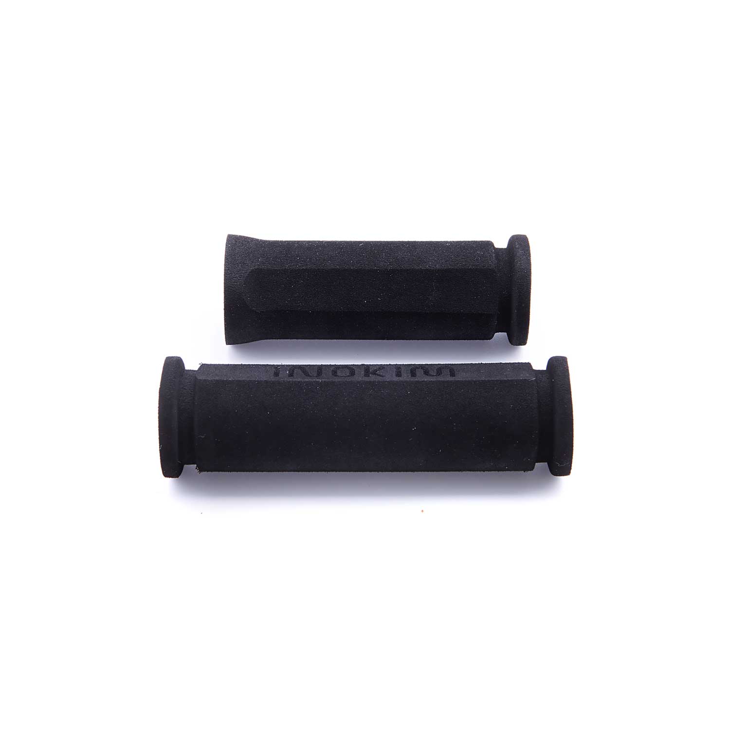 EVA Lenkergriffe - 1 Paar leichte EVA Lenkergriffe zum Aufstecken sicherer Lenkerhalt griffiges EVA Material auf Kunststoffträger passend für normale Lenkerstangen Farbe schwarz - von SXT-Scooters