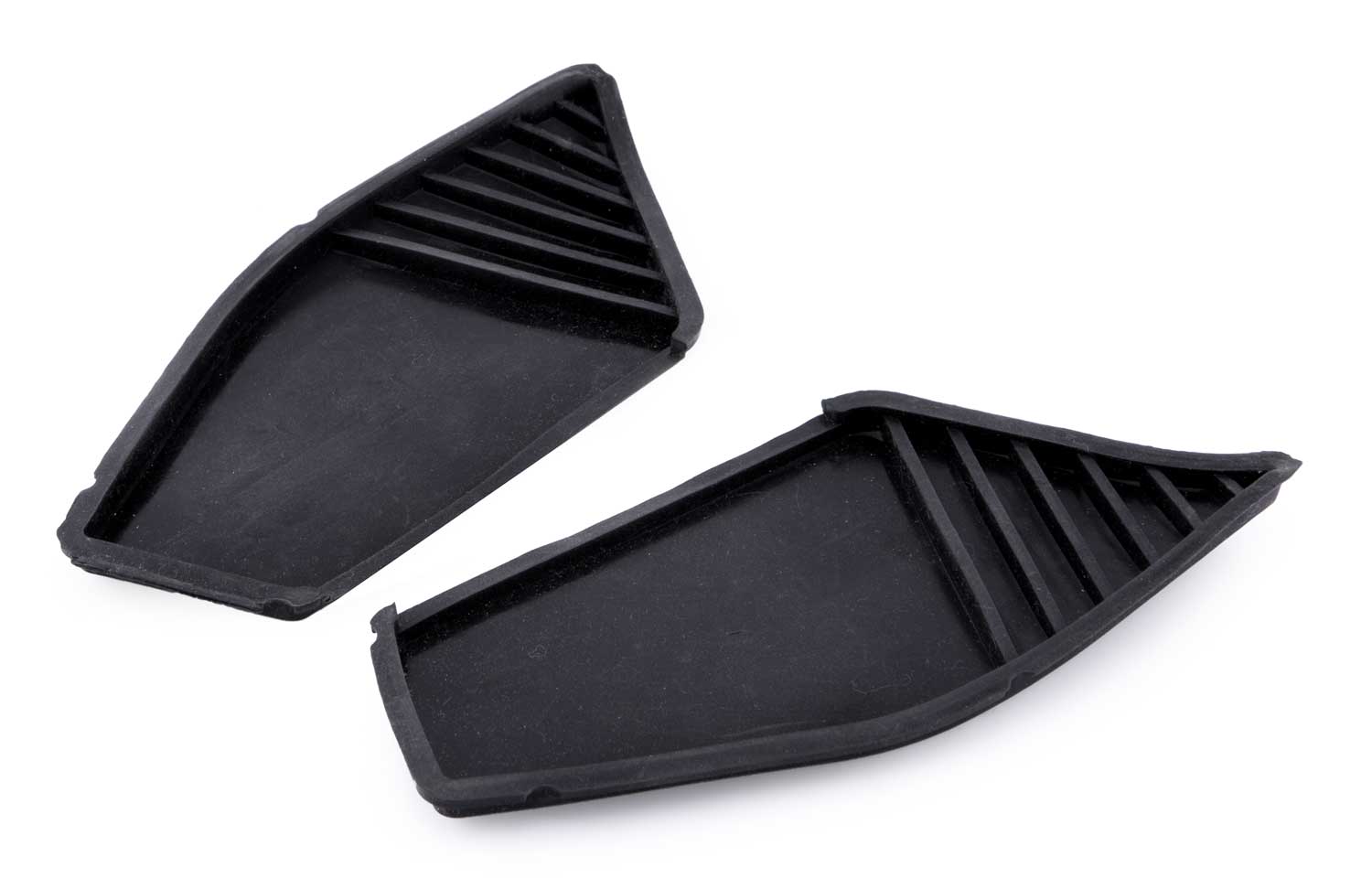 Matte für Fußauftrittfläche - Matte für Fußauftrittfläche bestehend aus 2 Stk. für linke und rechte Seite Silikon Farbe schwarz passend für die neue Version des SXT Duo Balance Board - von SXT-Scooters