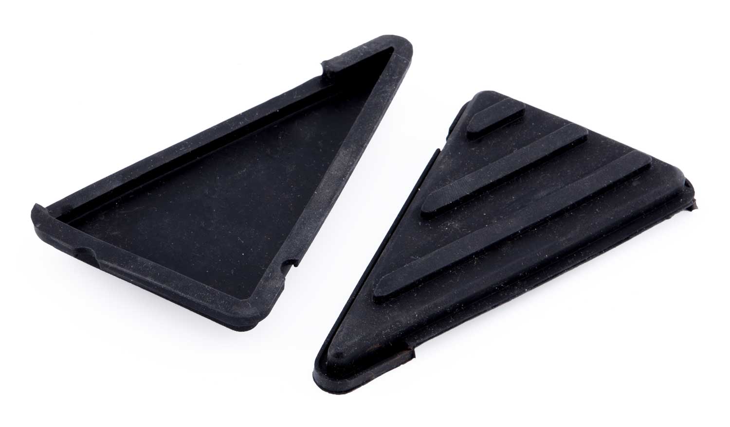 Matte für Fußauftrittfläche klein - Matte für Fußauftrittfläche klein bestehend aus 2 Stk. für linke und rechte Seite Silikon Farbe schwarz passend für die neue Version des SXT Duo Balance Board - von SXT-Scooters