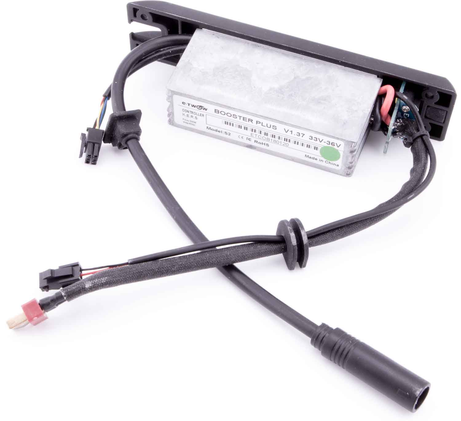 Steuergerät 33V-36V / 500W - Elektronisches Steuergerät Passend für den SXT Light Plus Leistung: 33V / 500W mit Anschlusskabel Maße (ohne Kabel): 16,7 x 3,4 x 5,2 cm (L x B x H) - von SXT-Scooters
