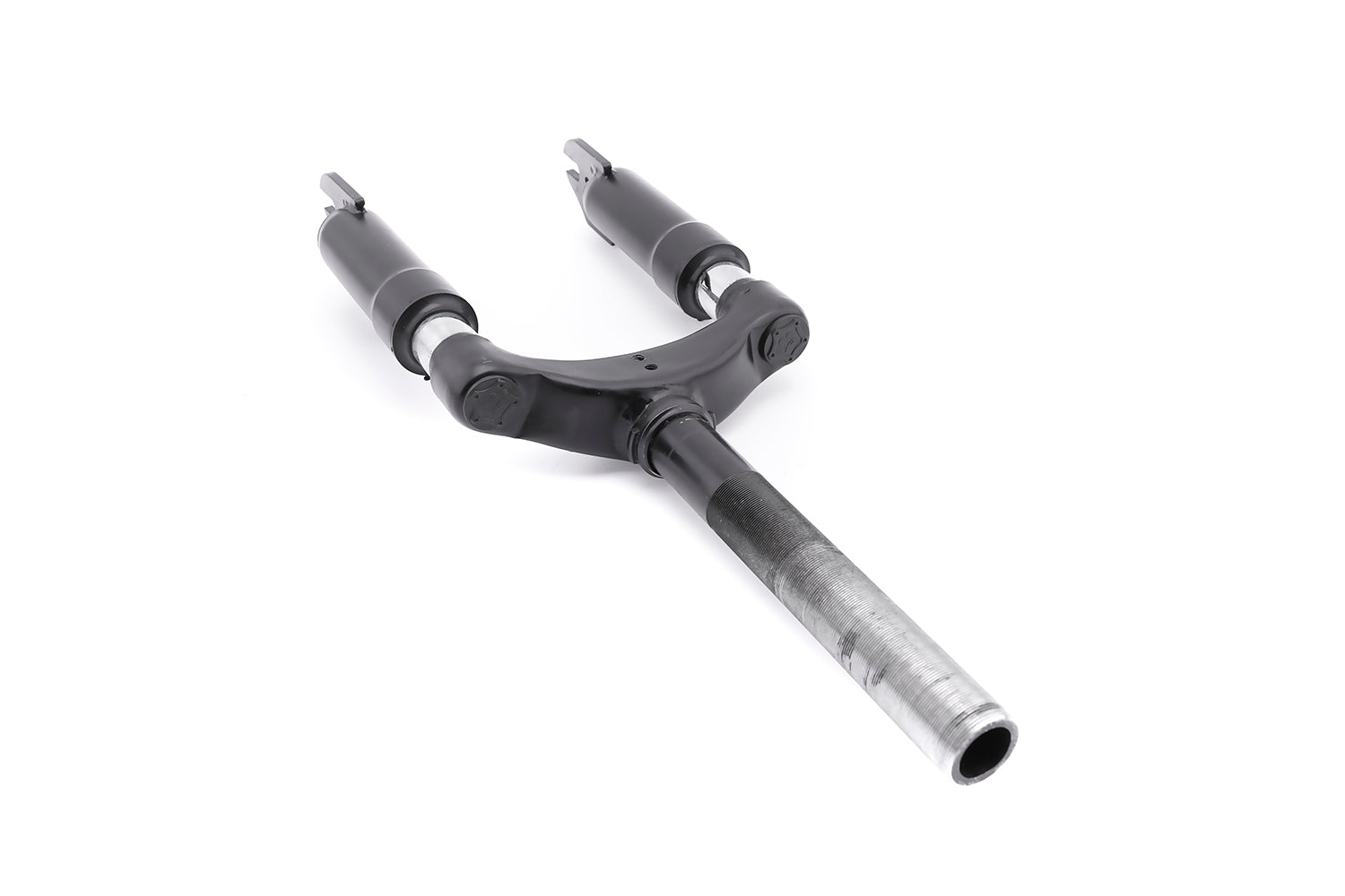 Vorderradaufhängung / Vordergabel - Vorderradaufhängung mit neuer Federgabel Länge: ca. 43,5 cm Breite: ca. 17 cm Nur für Modell SXT Ultimate Pro der 2. Generation geeignet - von SXT-Scooters