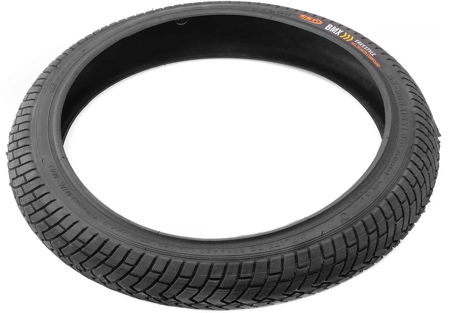 Reifen 16 x 1.95 / 47 - 305 - Reifen mit Profil Maße: 16 x 1.95 / 47 - 305 passend für das Modell SXT Velox ohne Schlauch (passender Schlauch unter der Artikelnummer SP0681 bestellbar) - von SXT-Scooters