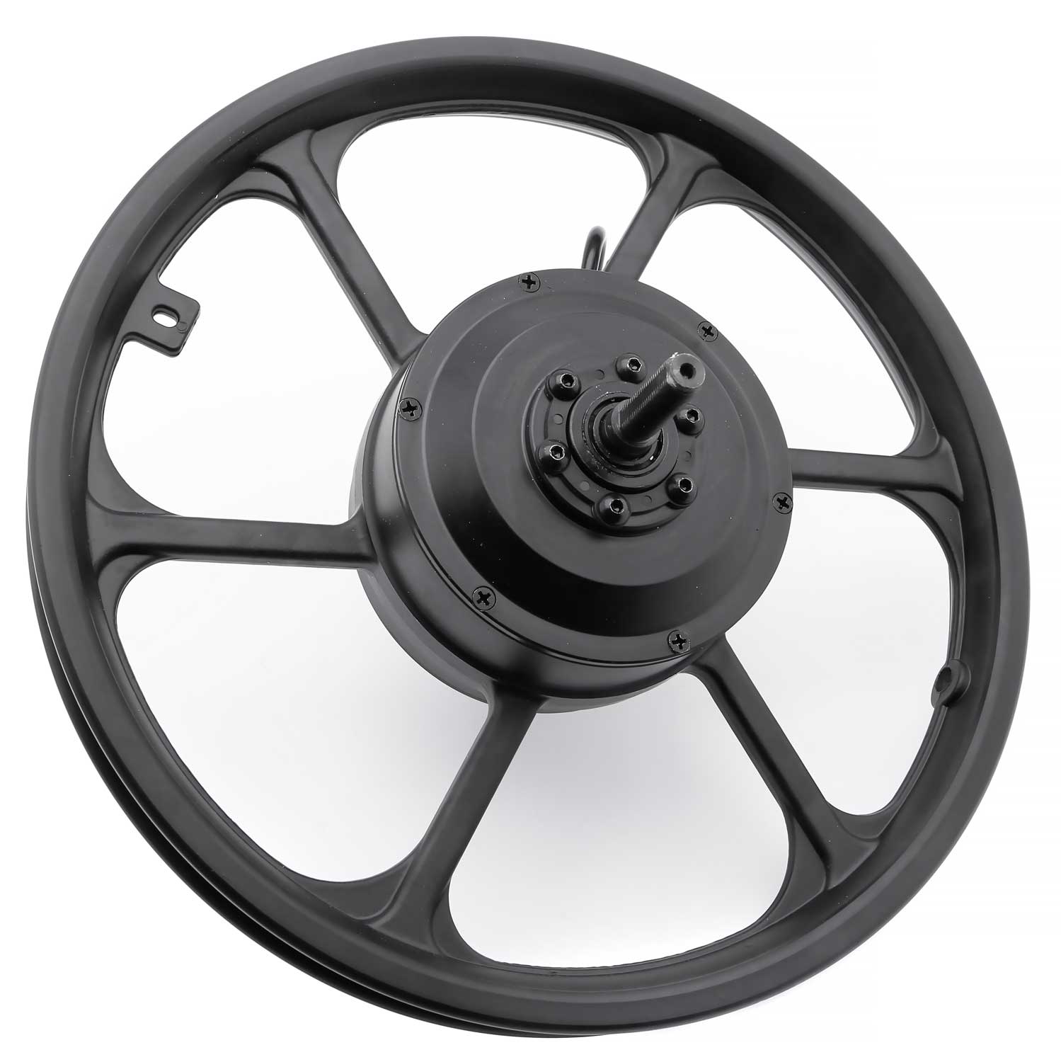 Bürstenloser Nabenmotor 36V / 250W - Unterstützender bürstenloser Nabenmotor Spannung: 36V Leistung: 250W Außendurchmesser: 32,0 cm Dicke: 22,0 cm Kompatibel mit dem Modell SXT Velox - von SXT-Scooters