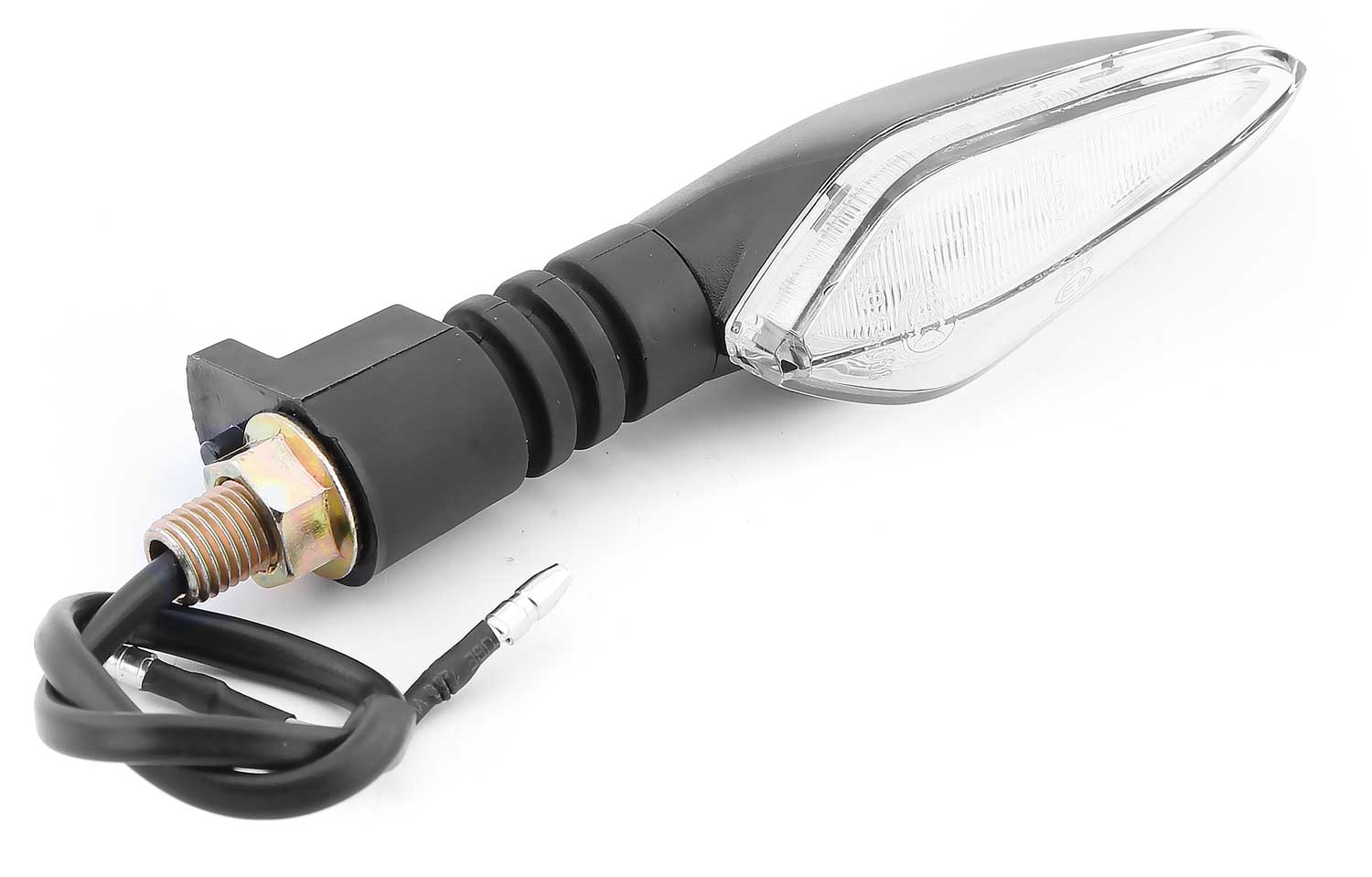 Blinker - Diesen Blinker kann man für jede Position nehmen Bei der Lieferung ist nur ein Blinker vorhanden Maße: 3,00 x 14,10 x 4,00 cm (HxBxT) ohne Verkabelung Kabellänge: 24,50 cm Farbe der Verkabelung kann abweichen - von SXT-Scooters