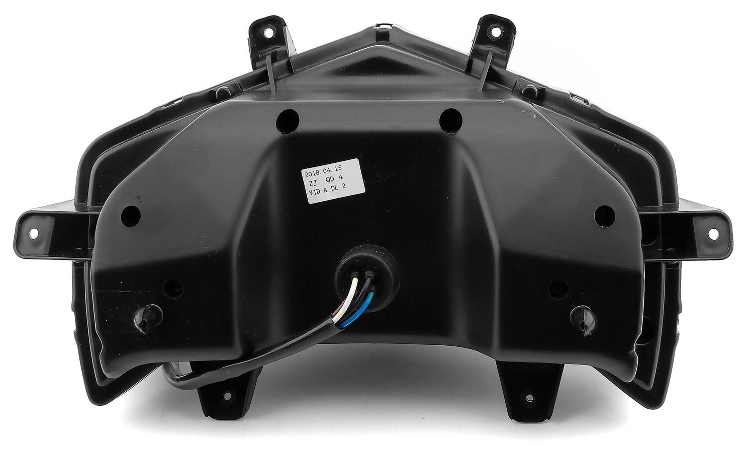 LED Vorderlicht - ein LED Vorderlicht 12V Maße: ca. 18,00 x 31,00 x 17,00 (HxBxT) keine Schrauben für die Montage vorhanden mit einer Steckverbindung - von SXT-Scooters