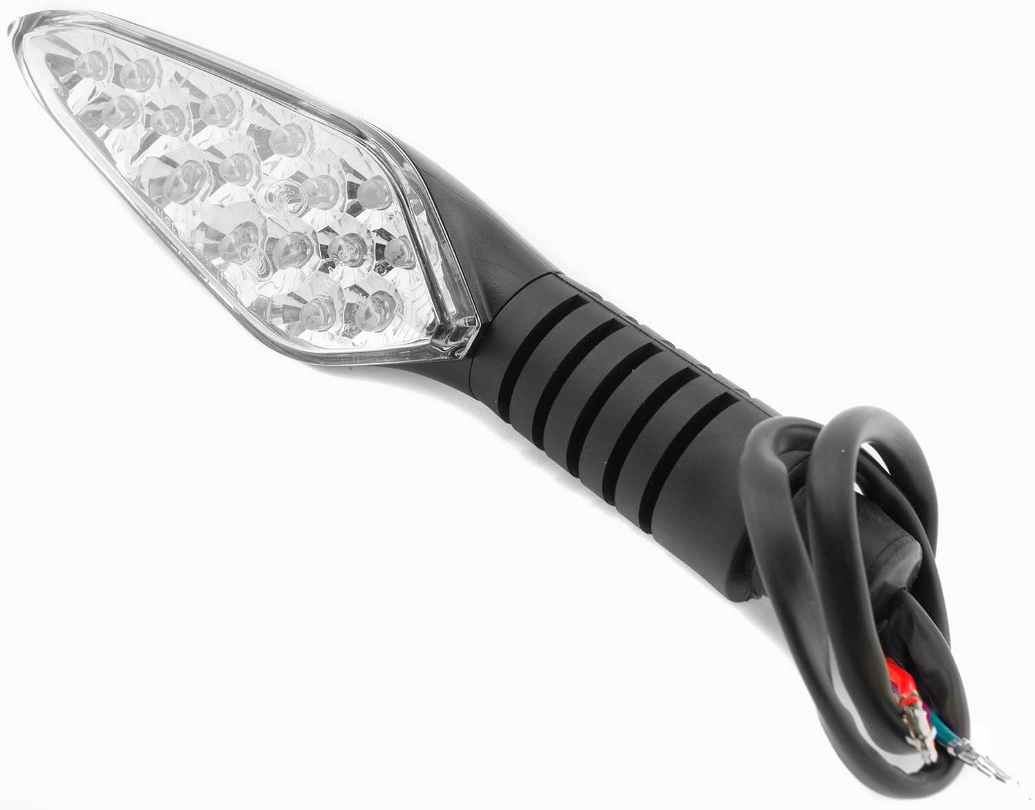 Blinker 72V - Passender Seitenblinker für das Modell SXT Sonix Für die vordere und hintere Seite verwendbar 2-polige Steckverbindung Maße (ohne Kabel): 18,5 cm x 4,5 cm x 5,0 cm (Länge x Höhe x Tiefe) Kabellänge: ca. 41,0 cm - von SXT-Scooters