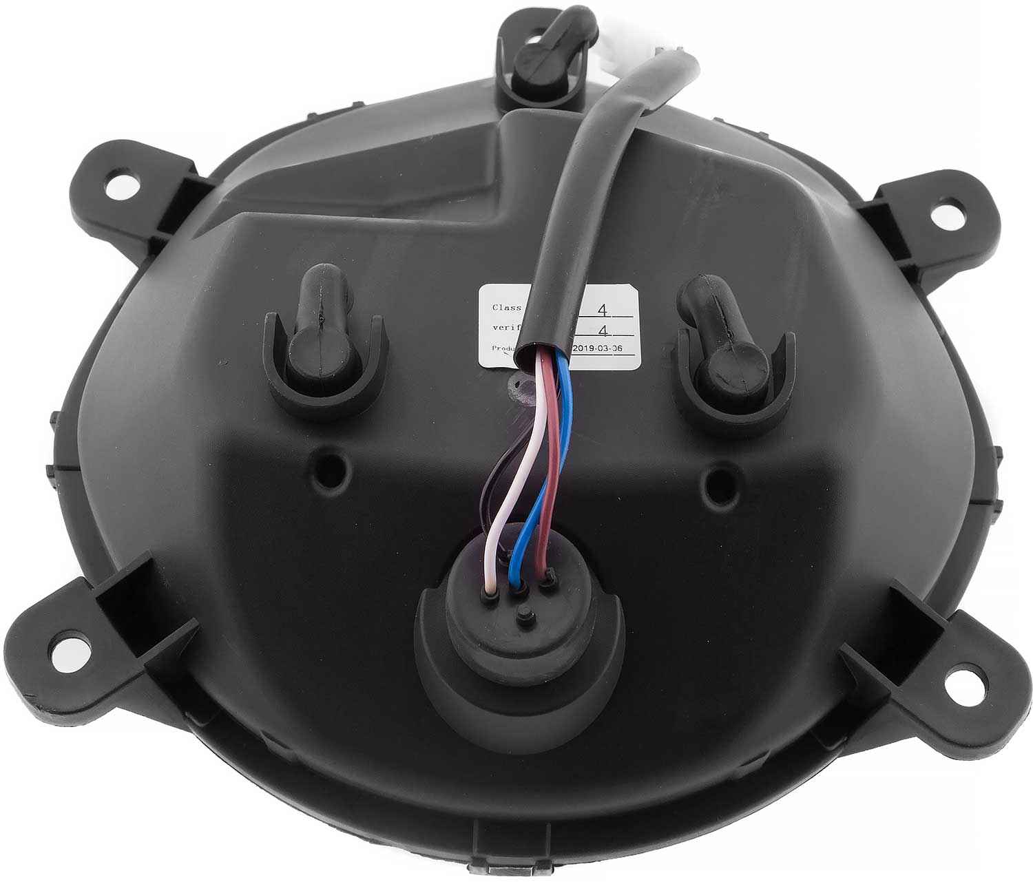 Vorderlicht 48V - Passendes Vorderlicht für das Modell SXT Gekko V3 Ausgangsspannung: 12V 4-polige Steckverbindung Maße: Ca. 25,0 x 21,0 x 12,0 cm (Höhe x Breite x Tiefe) - von SXT-Scooters