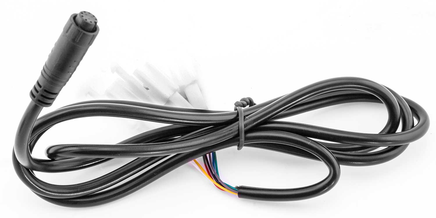 Verbindungskabel zw. Kombischalter & Steuergerät - der Lieferumfang beinhaltet: 1x Verbindungskabel (zwischen Kombischalter & Steuergerät) Technische Daten: Länge: 133 mm bereits verkabelt mit passenden Verbindungsstück (Quick Connector) zum verbinden mit