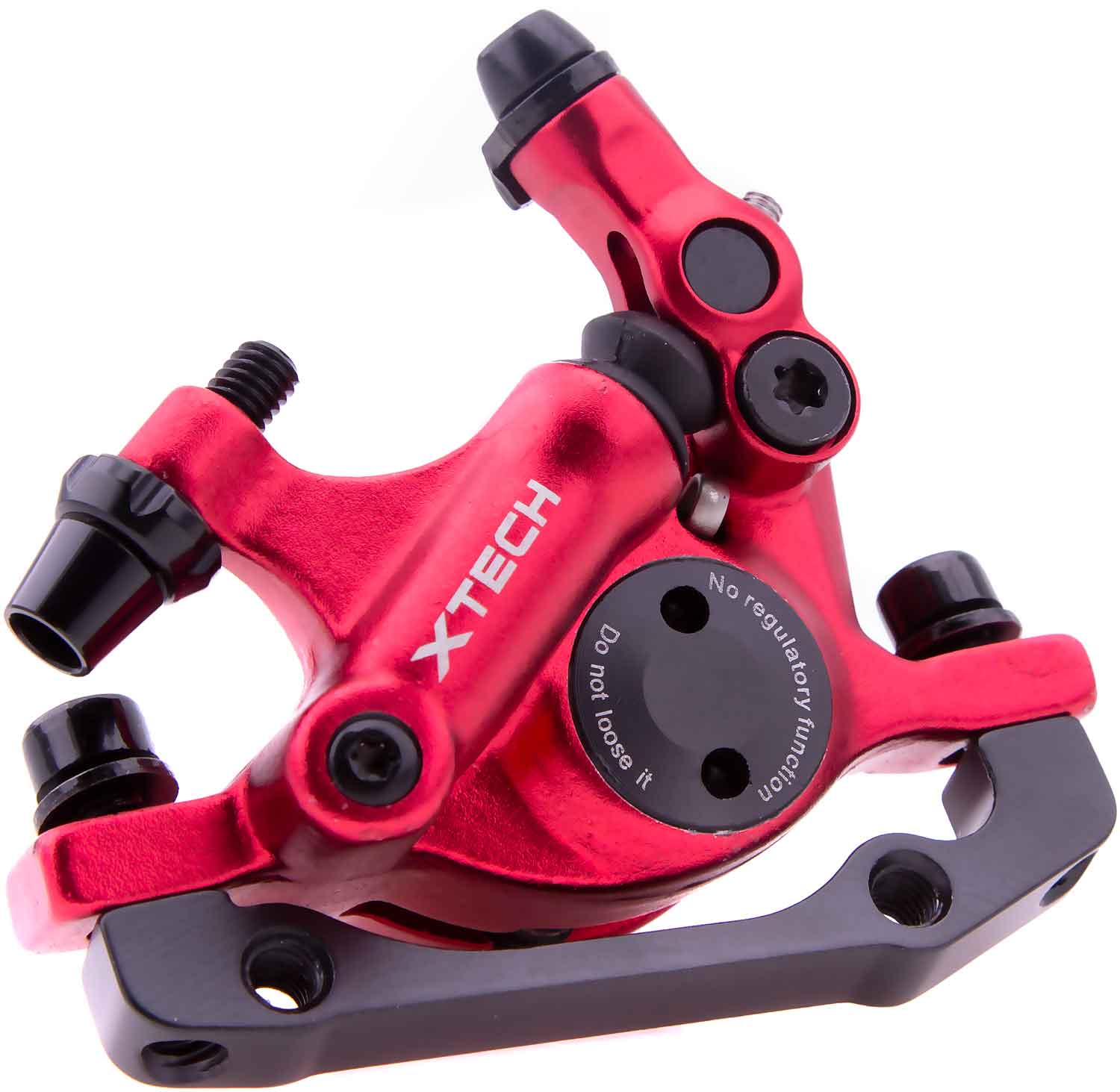 Teilhydraulischer Bremssattel der Marke XTECH - der Lieferumfang beinhaltet: 1x Teilhydraulischer Bremssattel der Marke XTECH (HB-100) 1x SET Bremsbeläge (bereits verbaut im Bremssattel / SP0862) weitere Informationen: ACHTUNG: nur passend für den SXT Ult