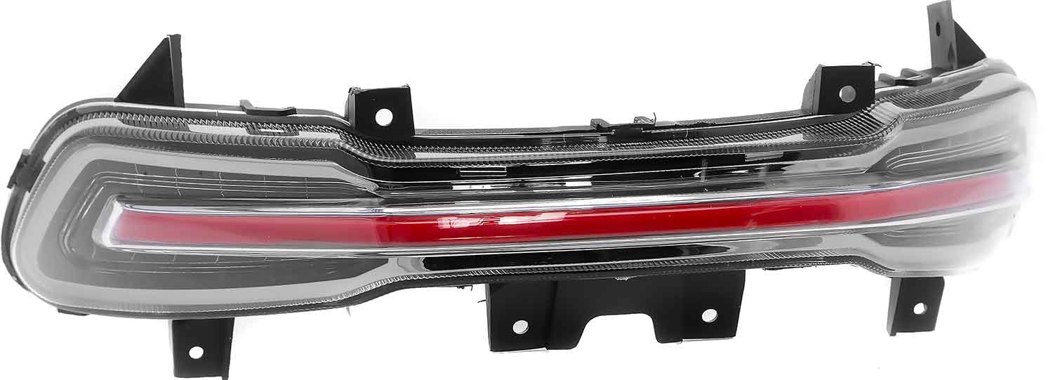 Rücklicht 48V - Passendes Rücklicht für das Modell SXT Gekko V3 Betriebsspannung: 48V 5-polige Steckverbindung Maße: 25,5 x 35,8 cm (Länge x Breite) - von SXT-Scooters