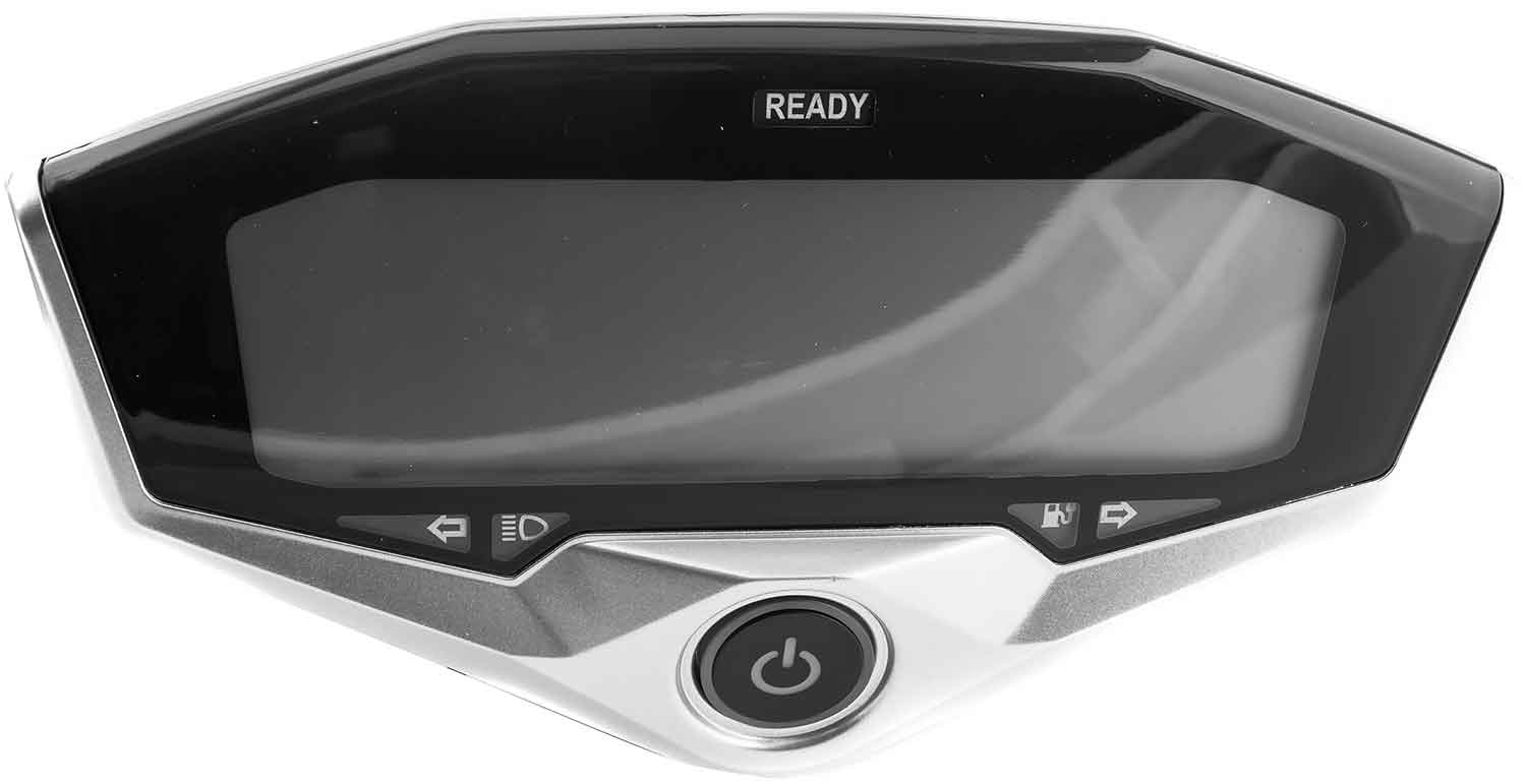 LCD-Display 48V - Passendes LCD-Display für den SXT Gekko V3 Betriebsspannung: 48V 2- und 6-polige Steckverbindung Maße: 12,0 x 20,6 cm (Höhe x Breite) - von SXT-Scooters
