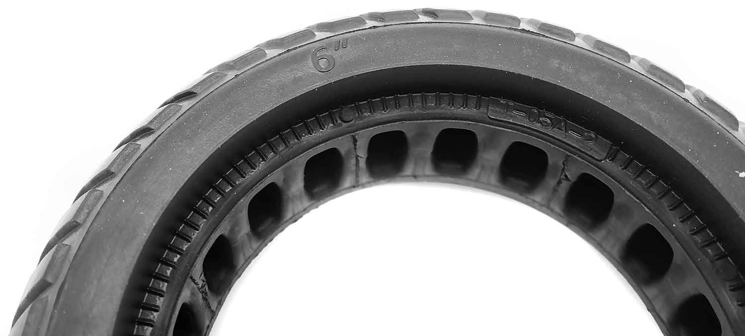 Reifen für Nabenmotor - Passender Reifen zum Nabenmotor für das Modell SXT Board X2 Honeycomb Gummireifen Farbe: Schwarz Innendurchmesser: 9,0 cm Außendurchmesser: 14,5 cm - von SXT-Scooters