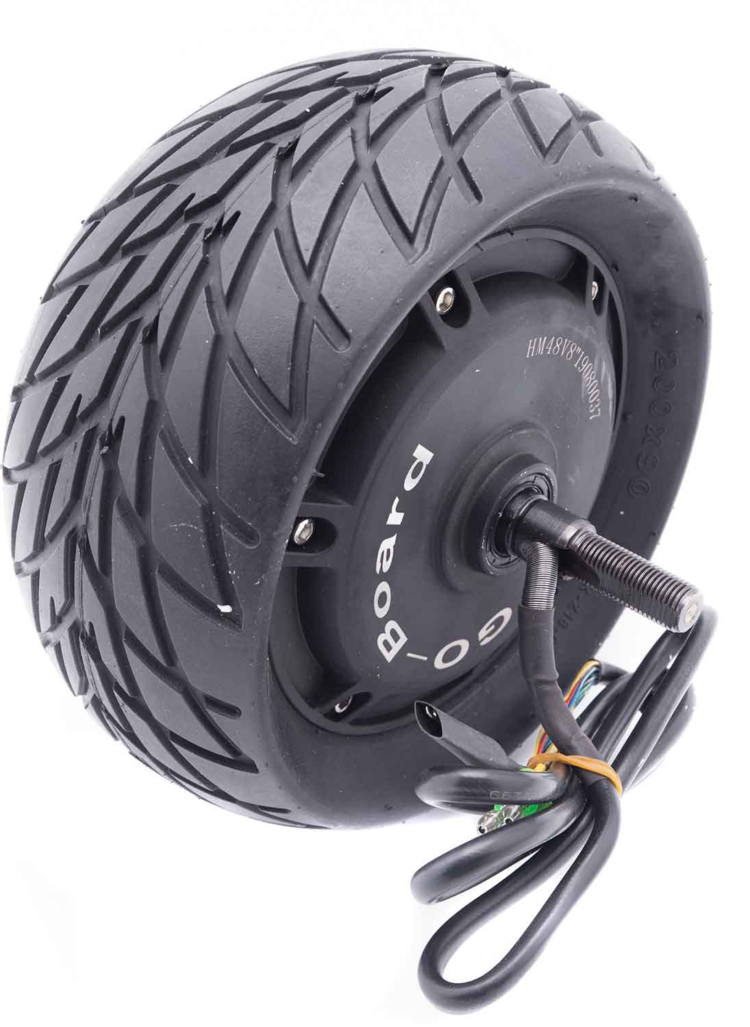 Nabenmotor 48V 800W mit Reifen - Passender Nabenmotor für das Modell SXT Ultimate LITE Betriebsspannung: 48V Nennleistung: 800 Watt inklusive Bereifung Größe: 8" - von SXT-Scooters