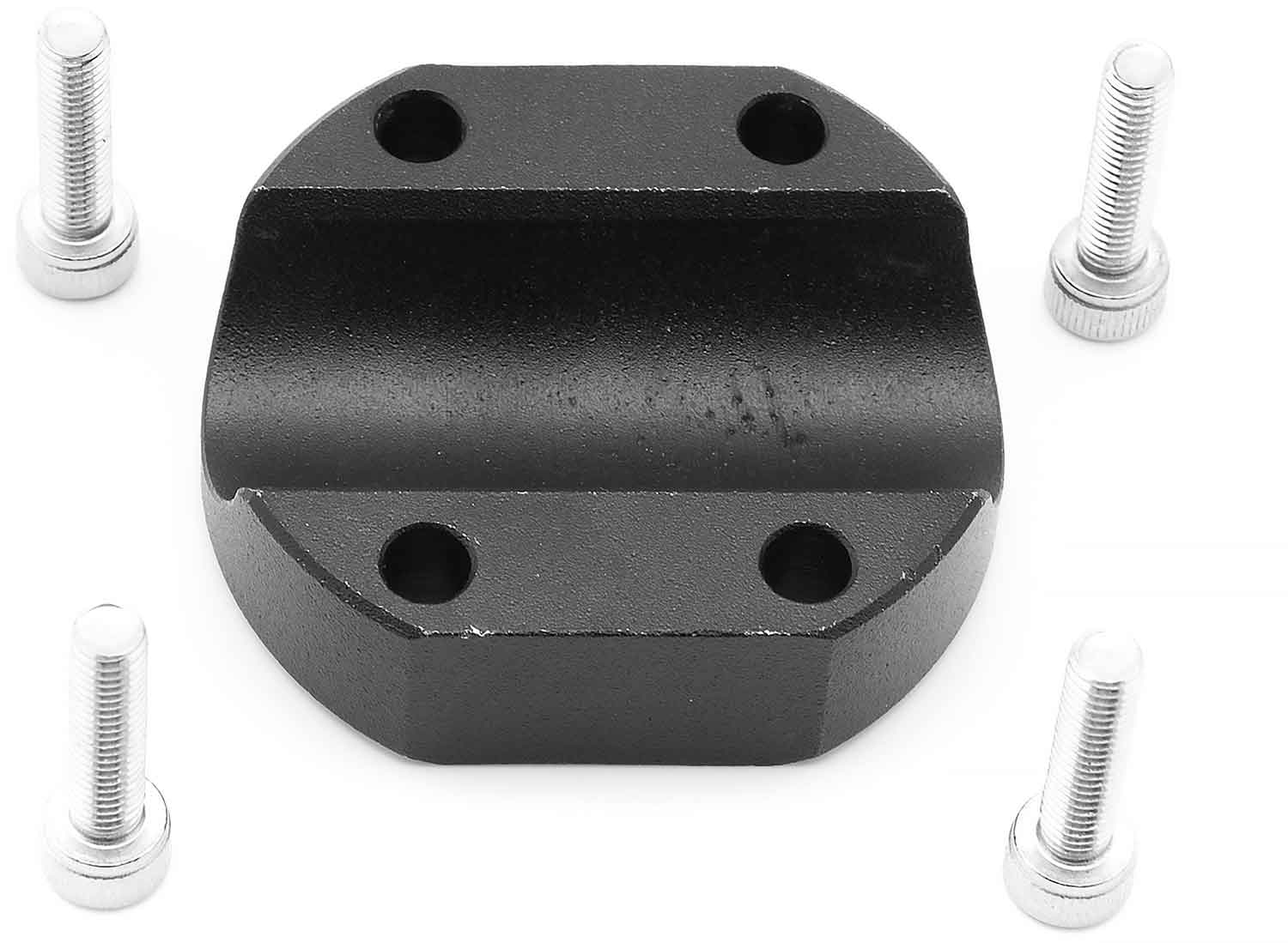Lenker Arretierung - ACHTUNG! Nur für den SXT Ultimate Pro der 1.Generation und den SXT Ultimate LITE kompatibel Material: Aluminium Farbe: Schwarz mit weißem SXT-Scooters Aufdruck Inkl. 4 Schrauben Maße: 5,3 x 4,6 x 1,5 cm (Länge x Breite x Höhe) - von S