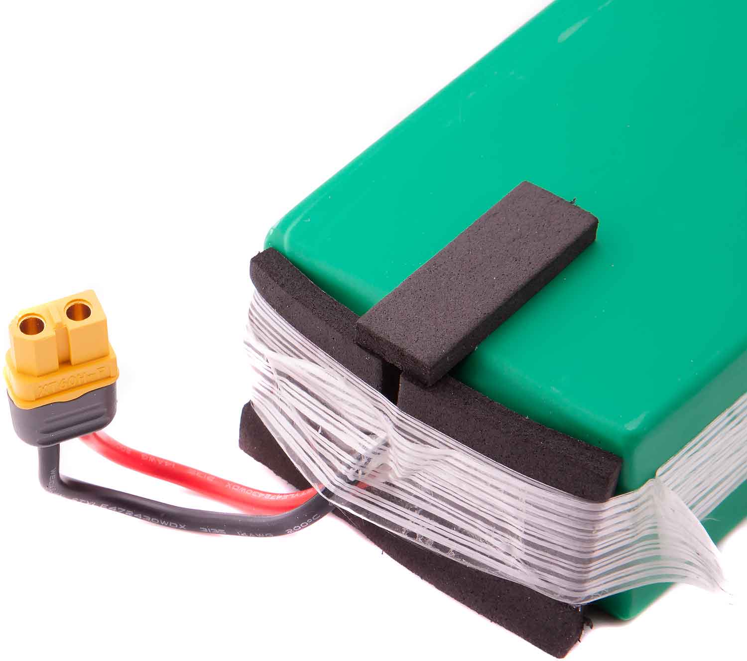 Lithium-Ionen-Akku 46,8V / 10,2Ah - Passender Lithium-Ionen-Akku für das Modell SXT Light GT Mit verbauten Samsung Lithium-Zellen Spannung: 46,8V Kapazität: 10,2Ah (477,36Wh) 2-polige Steckverbindung Maße: 41,4 x 7,1 x 4,0 cm (Länge x Breite x Höhe) - von
