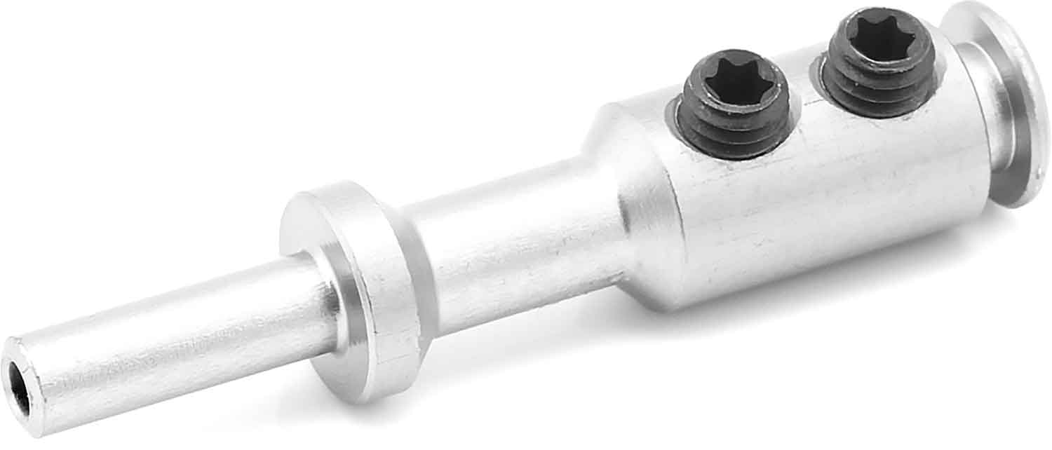 Arretierung - Kabelzug Bremse - Passende Bremsseil-Arretierung für die Modelle SXT Ultimate Pro (1. und 2. Generation) und SXT Monster Kompatibel mit den Bremssättel SP0675 und SP0837 Material: Aluminium Länge: 4,0 cm Durchmesser: 0,8 cm - von SXT-Scooter