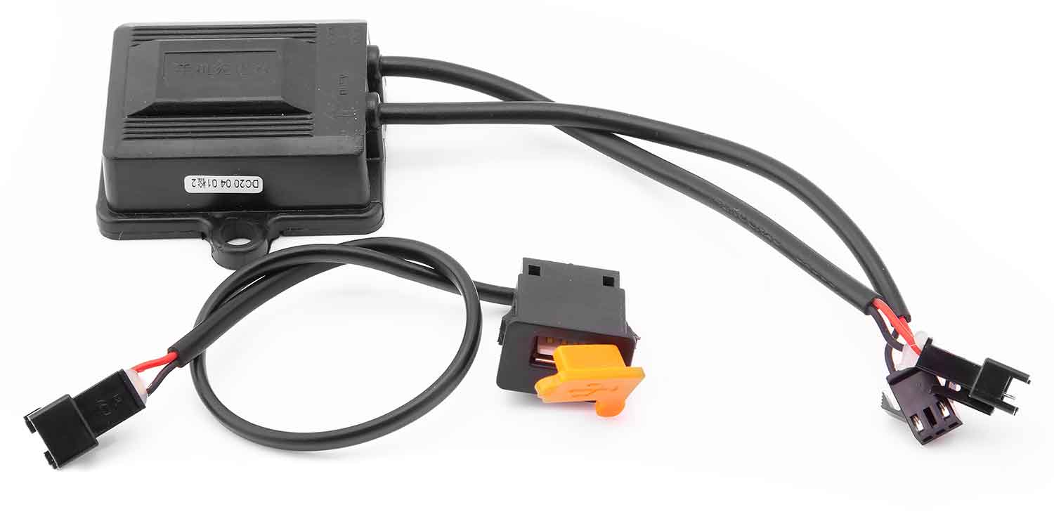 USB-Ladebuchse - Passende USB-Ladebuchse für das Modell SXT Yadea G5 Inkl. Spannungswandler Ideal zum Aufladen von elektronischen Kleingeräten (z.B. Handy) 2-polige Steckverbindung Maße (Ladebuchse mit Kabel): 290 x 23 x 15 mm (Länge x Breite x Höhe) Maße