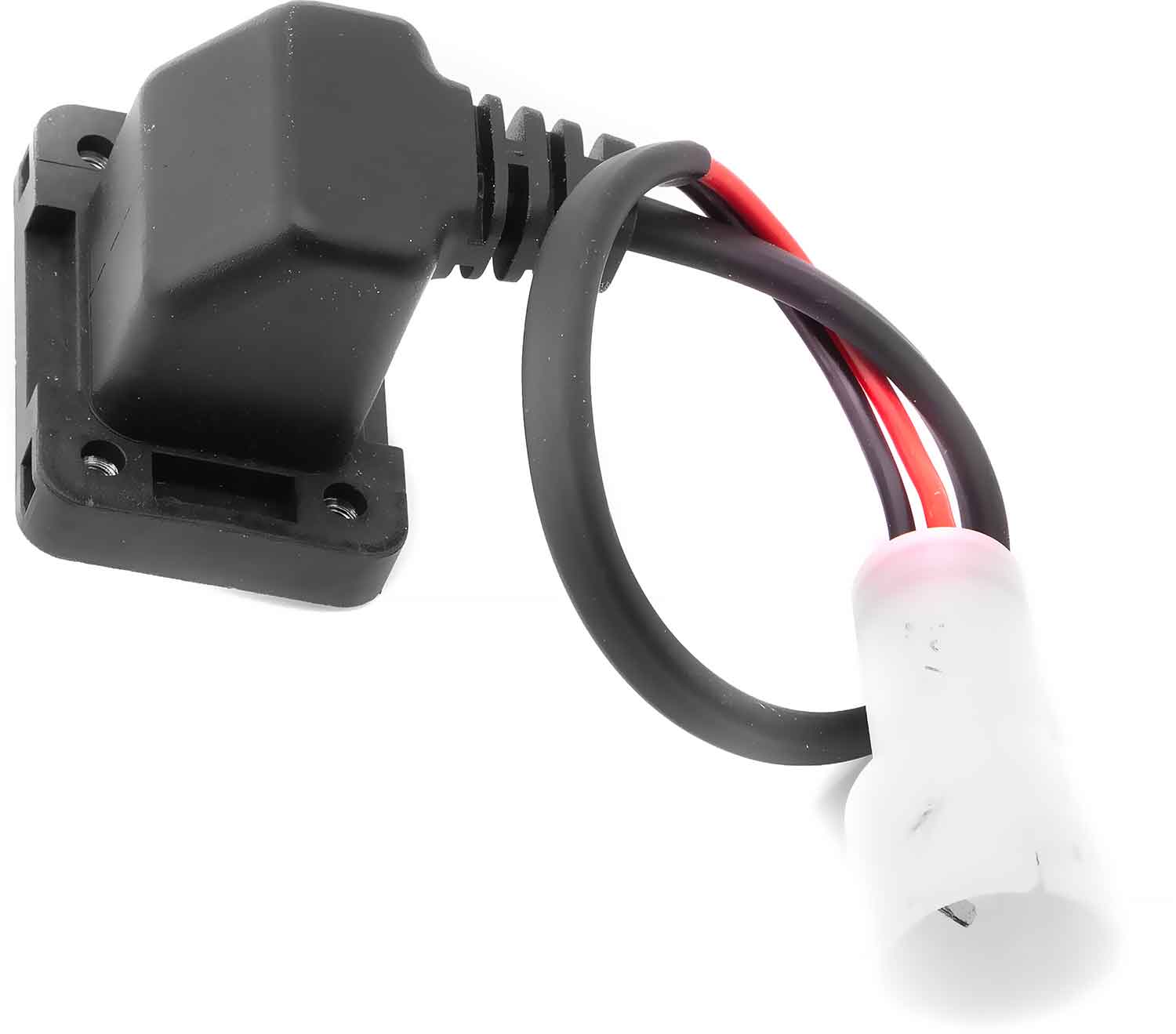 Ladebuchse 60V - Passende Ladebuchse für das Modell SXT Yadea G5 2-polige Steckverbindung Maße (ohne Kabel): 53 x 32 x 38 mm (Länge x Breite x Tiefe) Kabellänge: 300 mm - von SXT-Scooters
