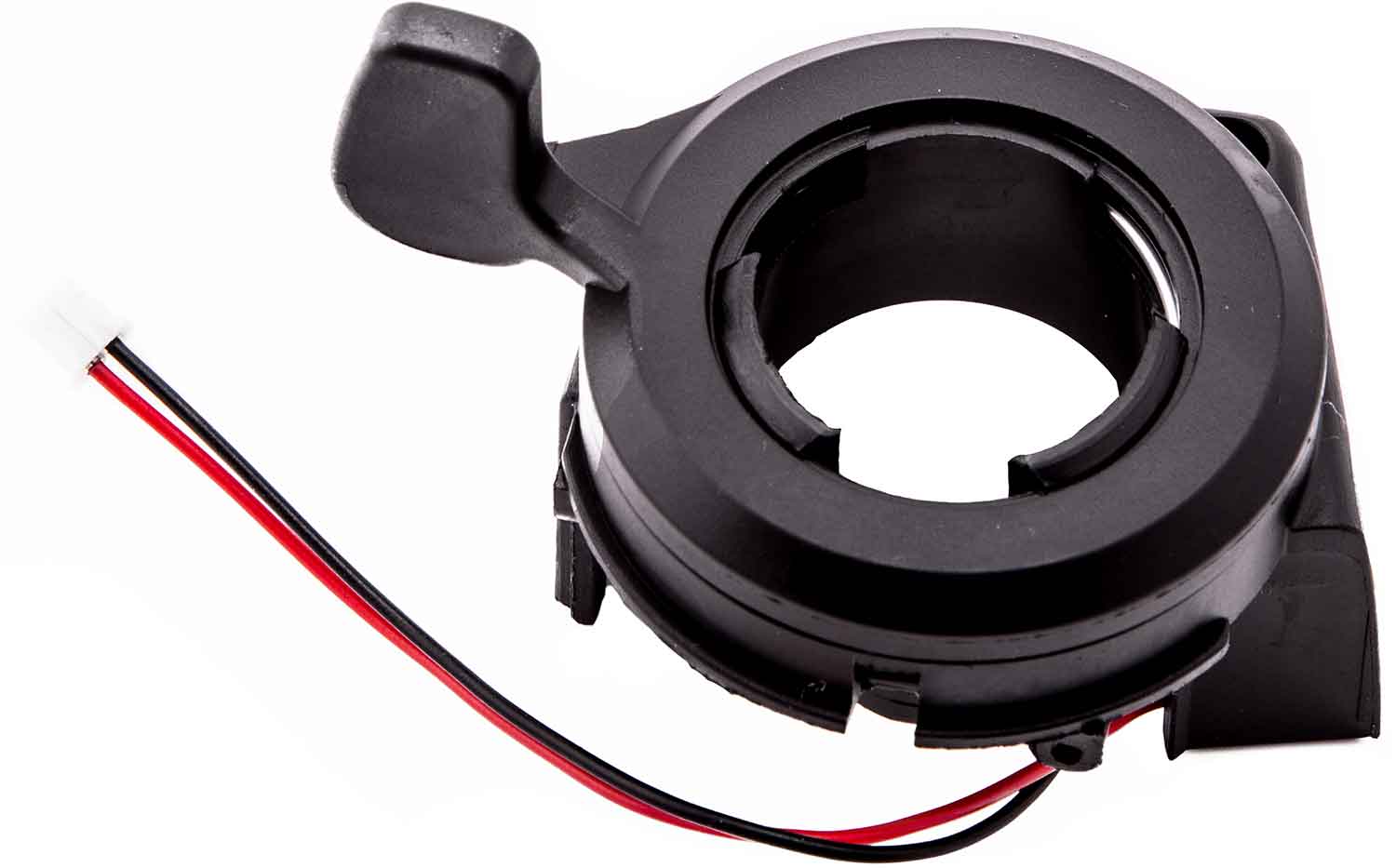 Gas- und Bremshebel (Set) - Passender Gas- und Bremshebel für das Modell SXT Light GT Betriebsspannung: 48V Maße: 6,3 x 4,1 cm 2-polige Steckverbindung - von SXT-Scooters