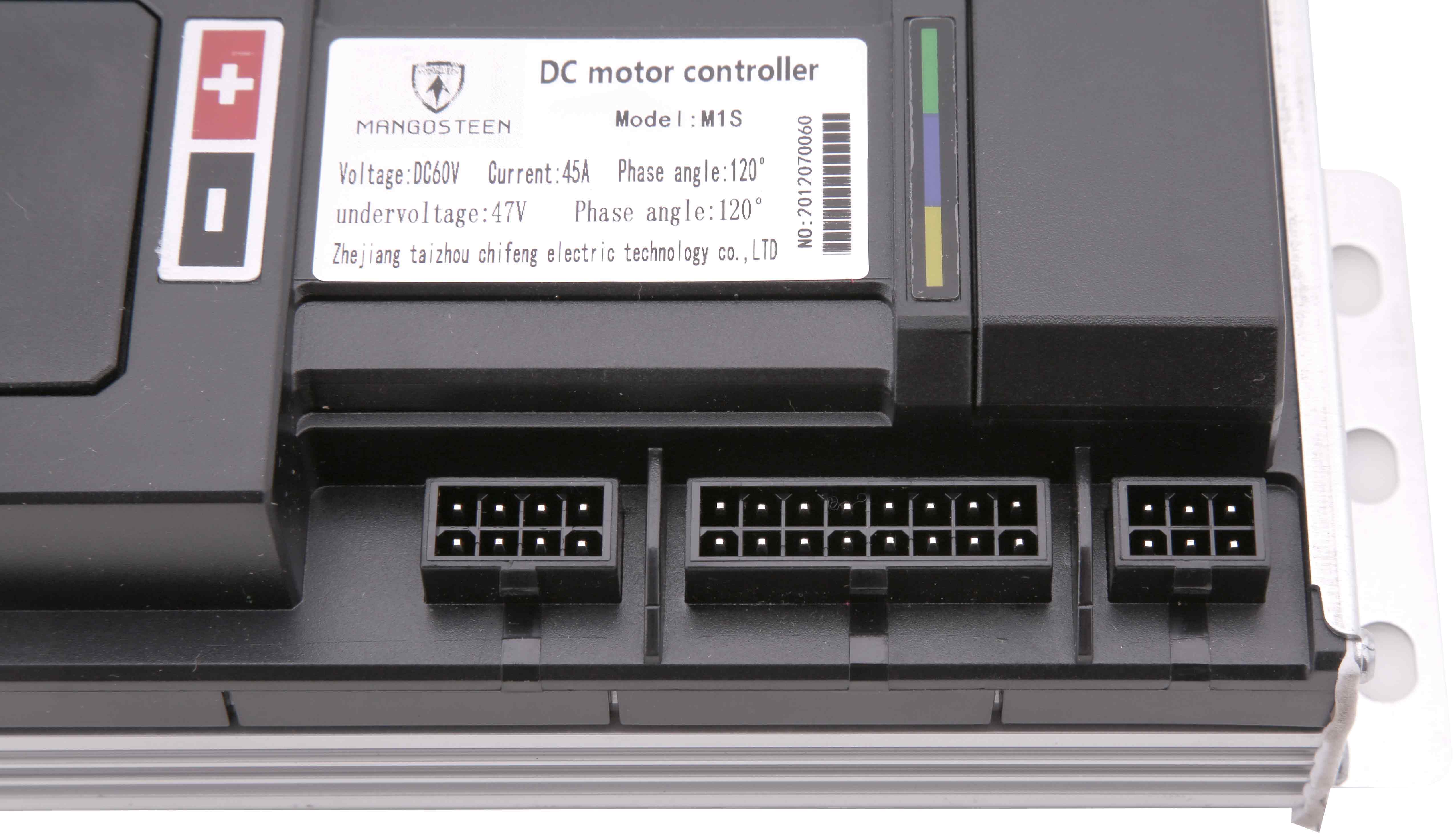 Steuergerät 60V / 2000 W - Passende Steuereinheit für das Modell SXT Grizzy Betriebsspannung: 60V DC Stromzufuhr: 45A Leistung: max. 2.700W Maße: 180 x 92 x 60 mm (Länge x Breite x Höhe) - von SXT-Scooters